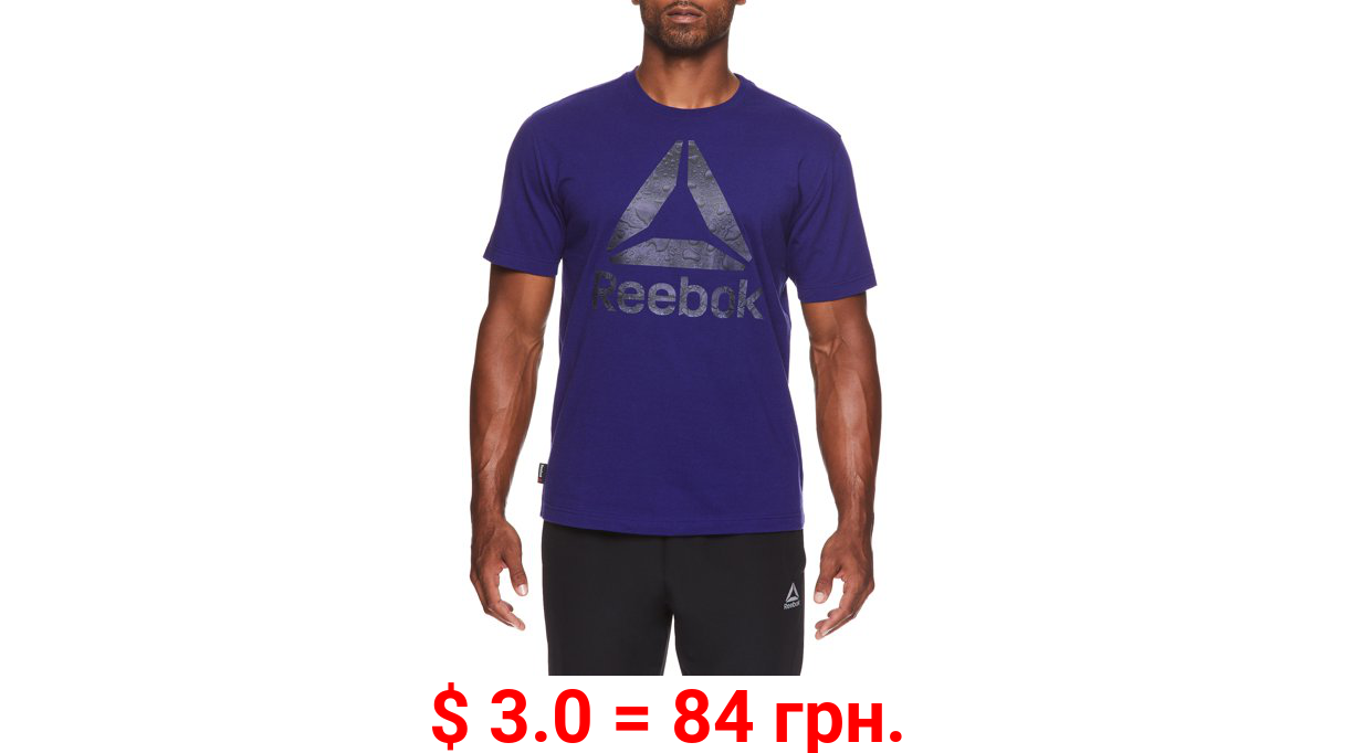 Reebok Men's and Big Men's Active Hiit Graphic Training Tee, up to Size 3XL