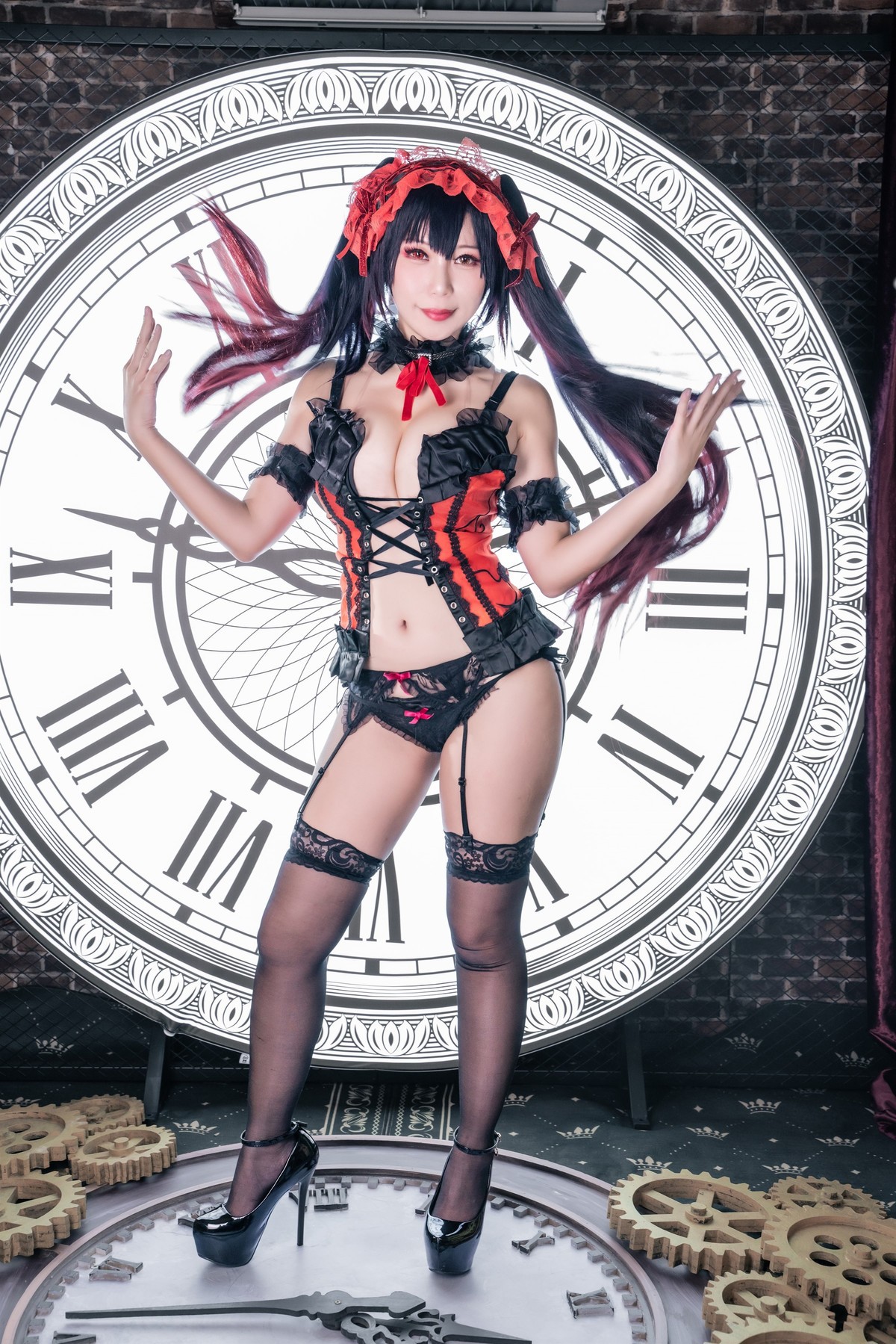 Cosplay 小琪Aki 时崎狂三 Kurumi Tokisaki 2