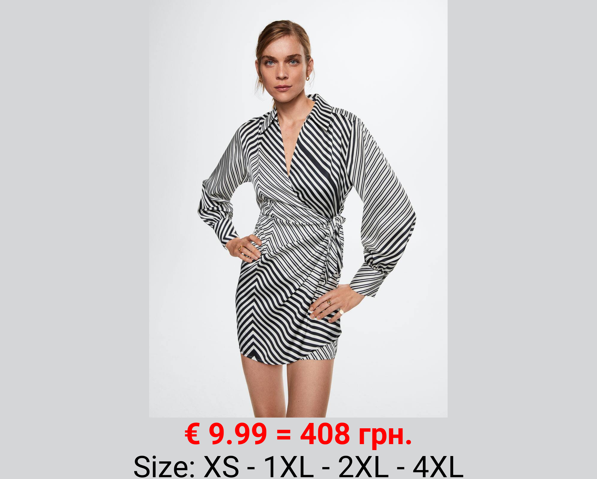 Vestido fluido camisero