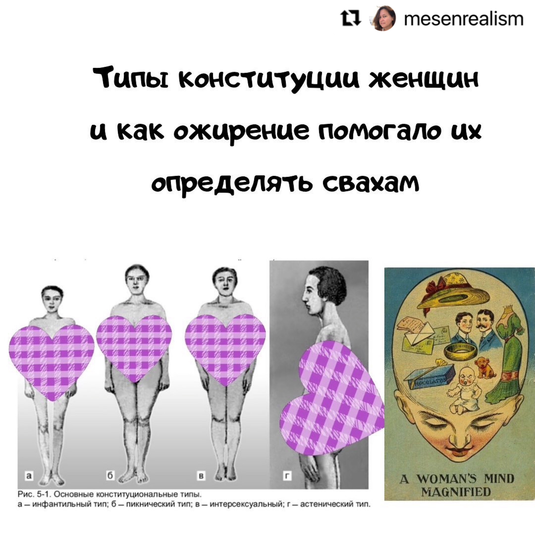 Типы конституции женщин и как ожирение помогало их определить свахам ...