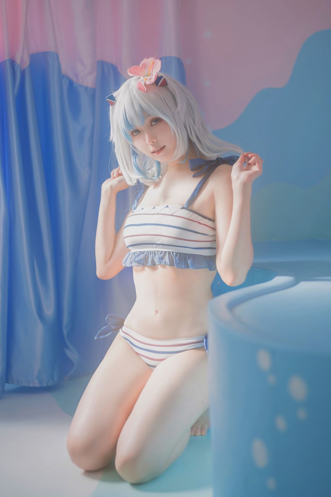 A- Gawr Gura Swimsuit 1