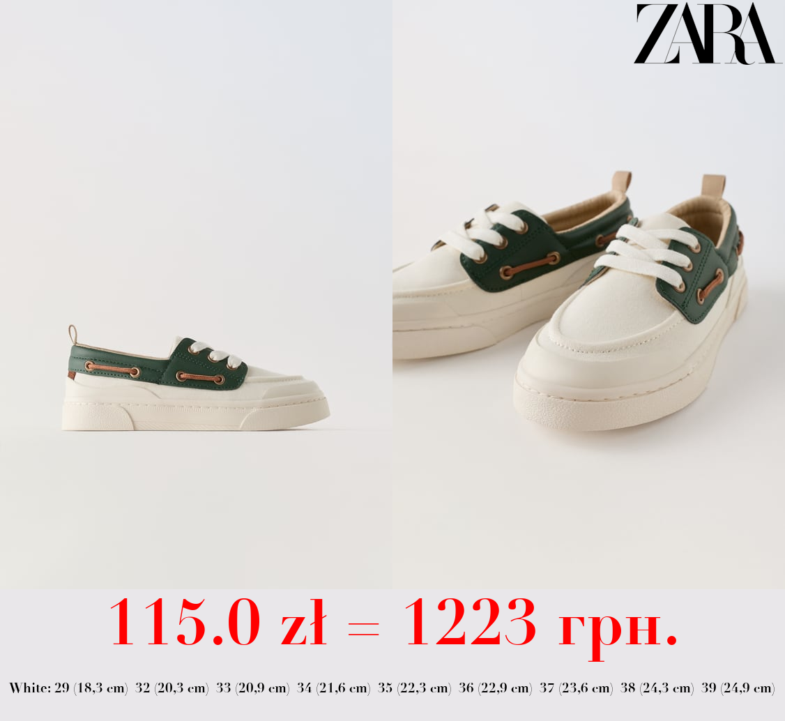 SPORTY DECK SHOES