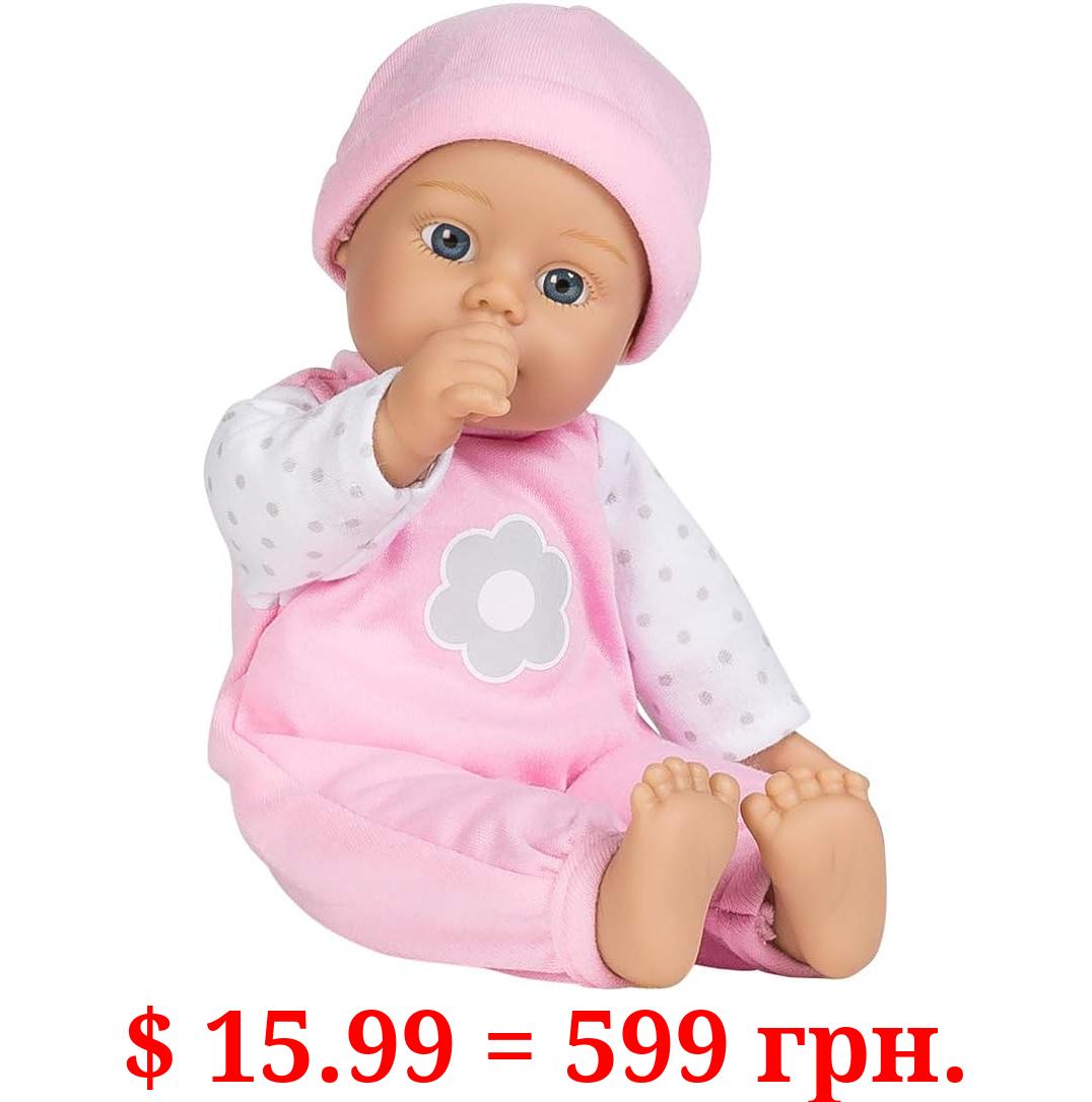 Adora Soft Baby Doll Girl, 11 inch Sweet Baby Blossom, Machine Washable (Amazon Exclusive) 1+