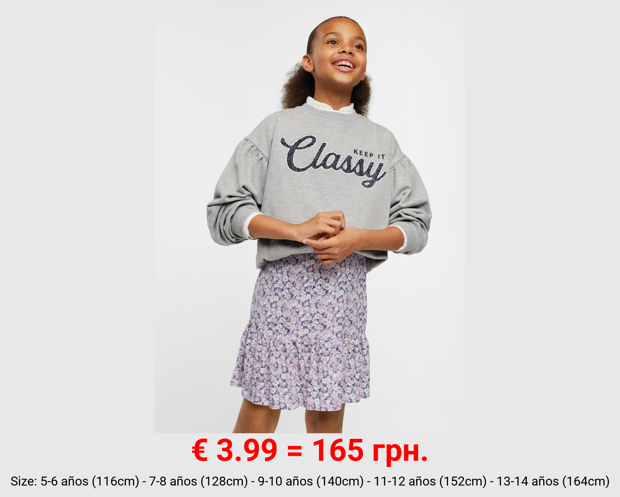 Falda estampado floral