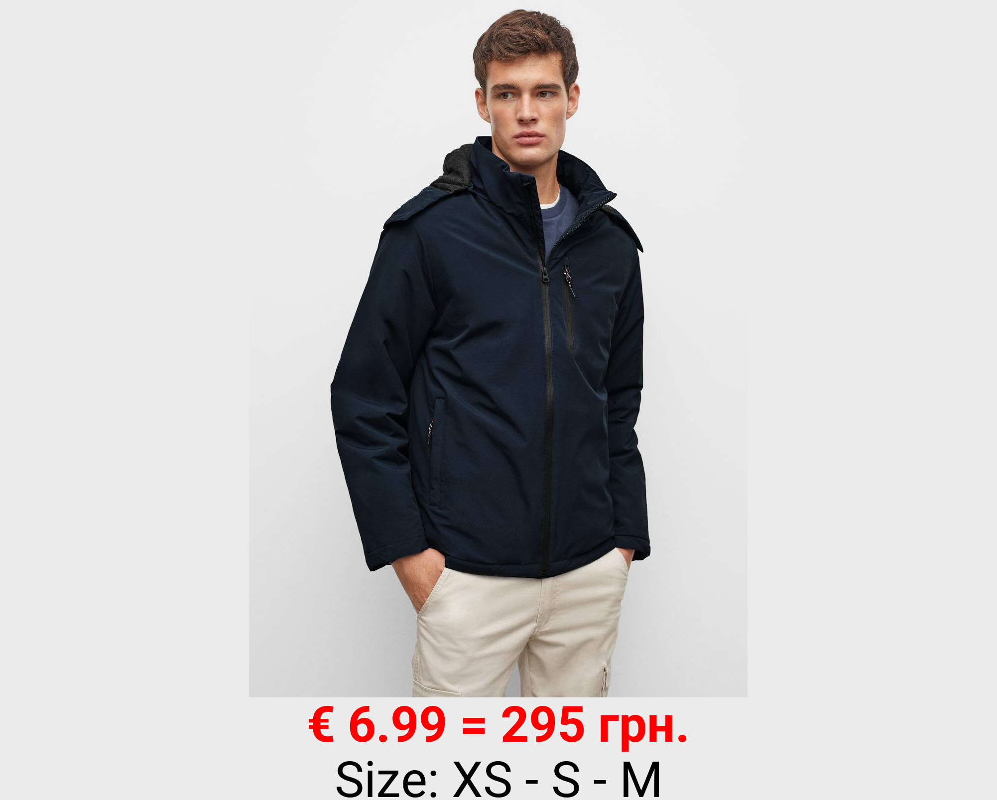 Anorak bolsillos cremallera