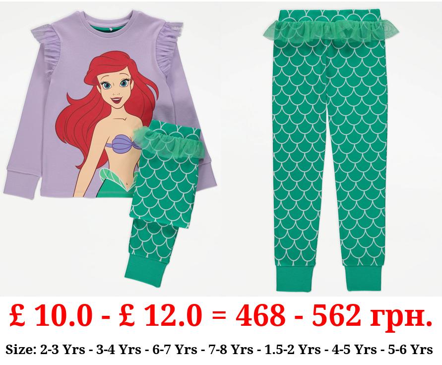 Disney Ariel Long Sleeve Tutu Pyjamas