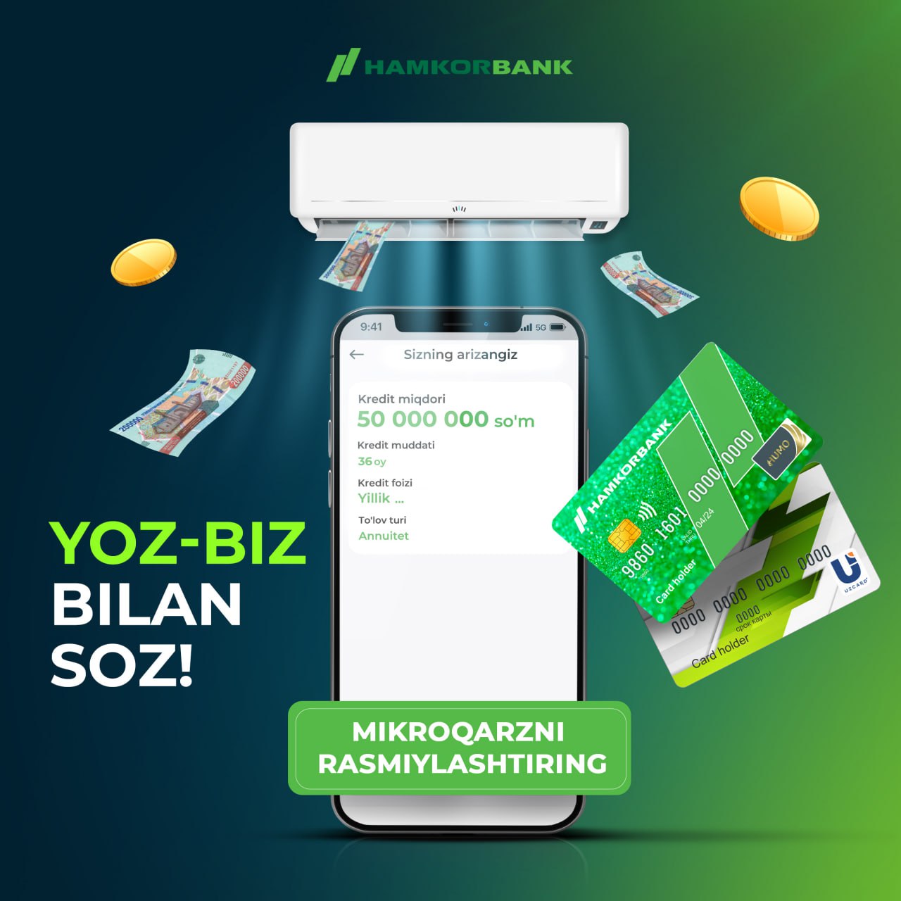 HAMKORBANK – Telegram