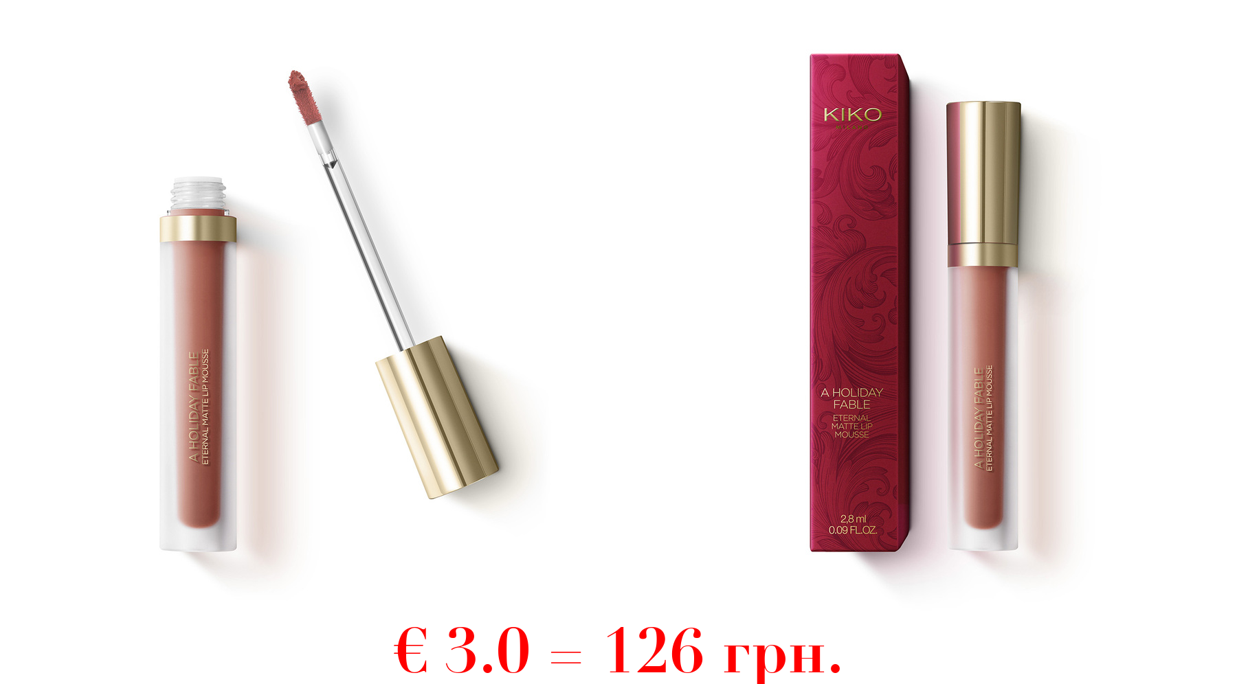 a holiday fable eternal matte lip mousse