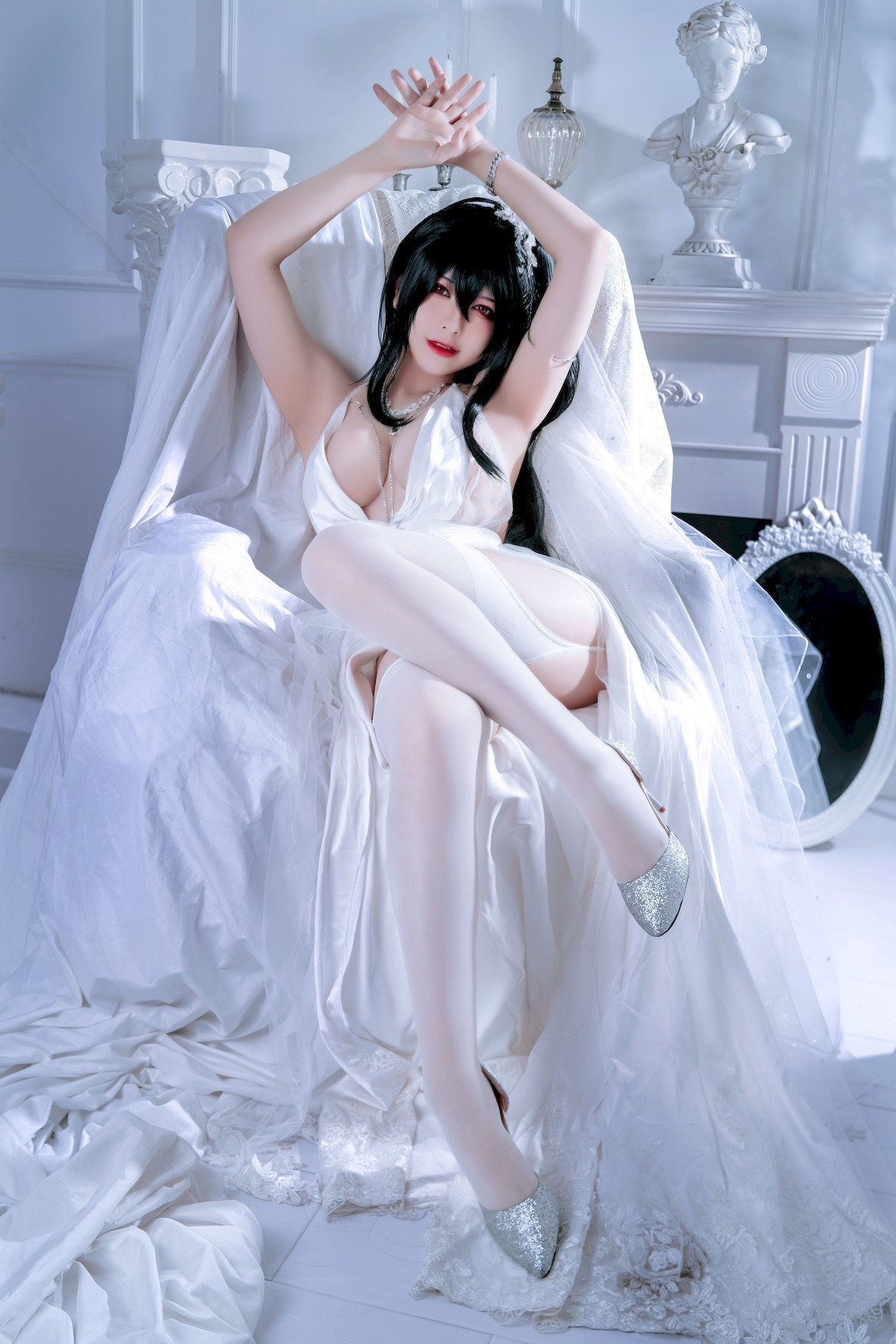 Cosplay 半半子 大凤礼服 Taihou 13
