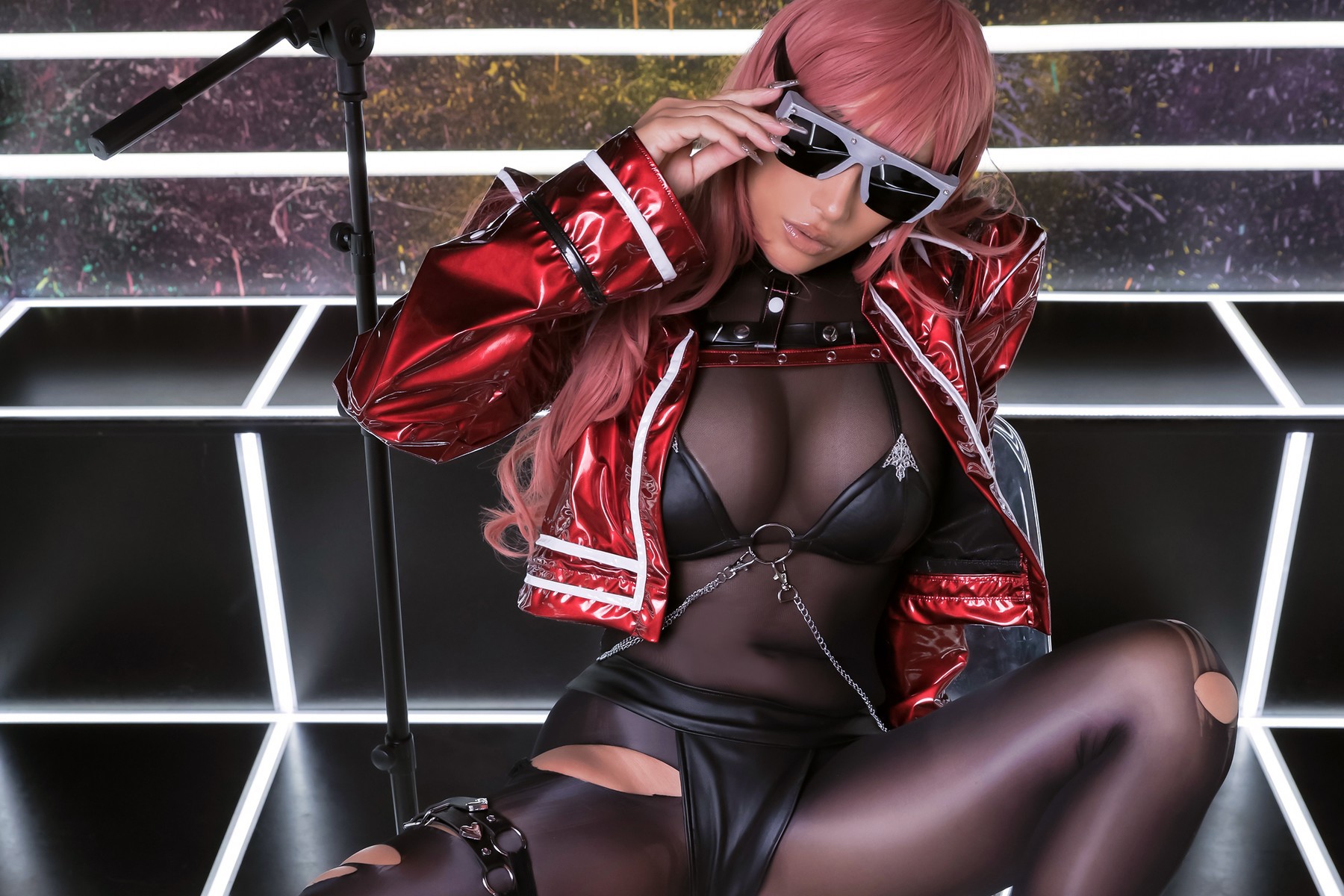 Cosplay Nonsummerjack Punch line Set.01 18