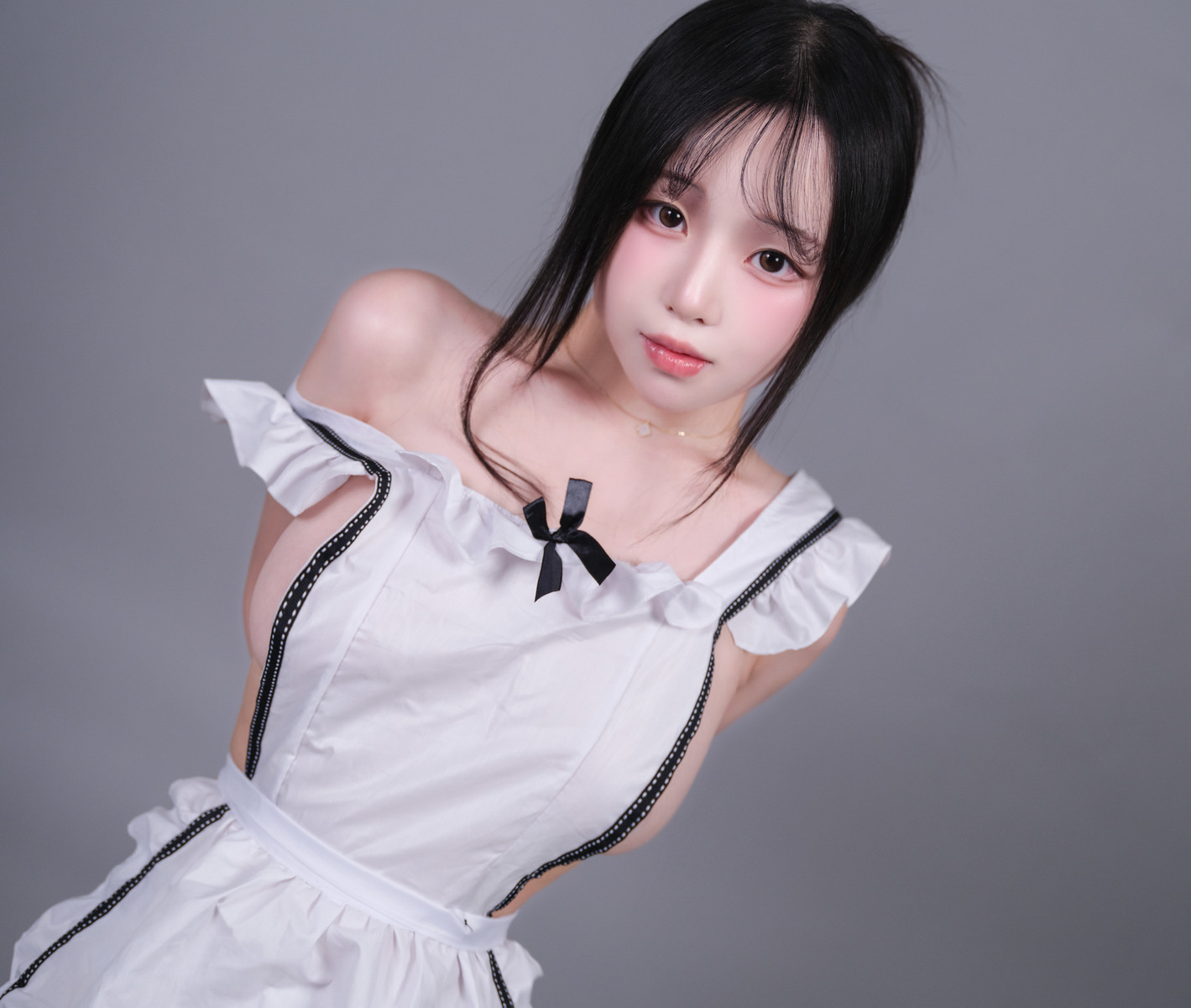 WooU 우유, [Glamarchive] Maid Uniform 26