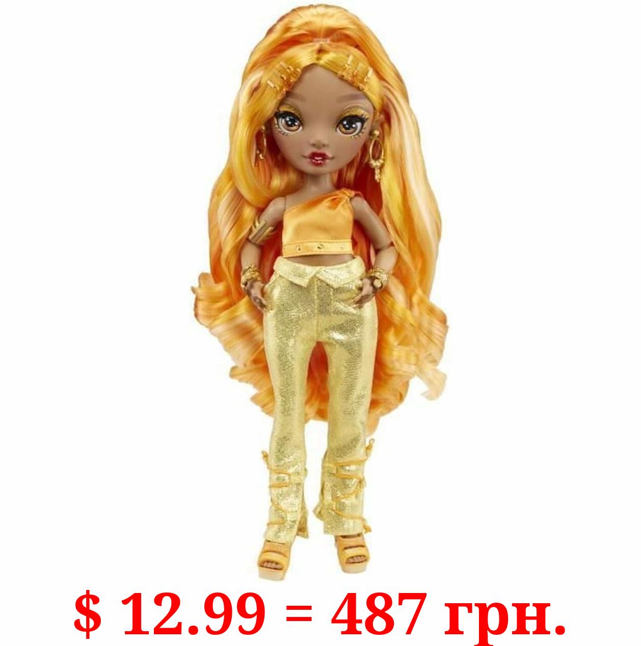 Rainbow High Fashion Doll- Meena Fleur (Saffron Gold)