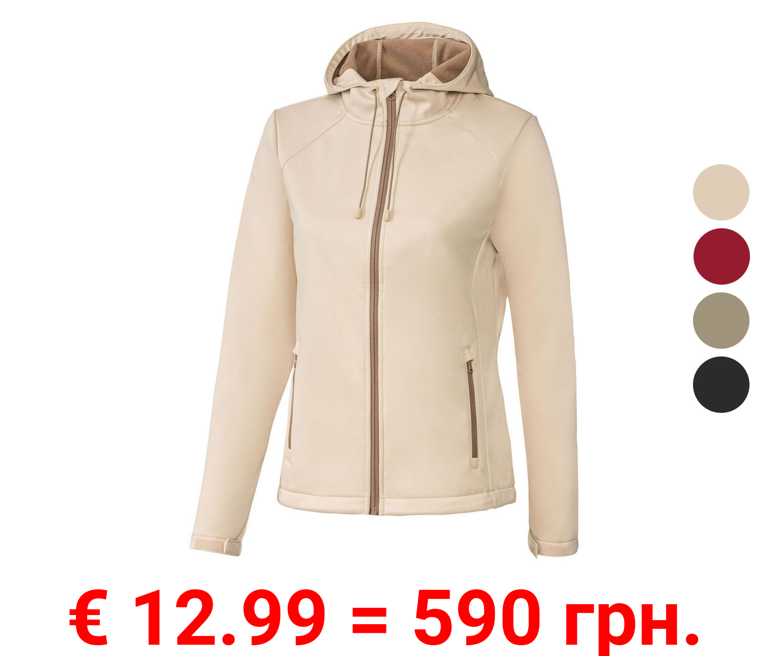 Rocktrail Damen Softshell Jacke, aus atmungsaktivem Funktionsmaterial