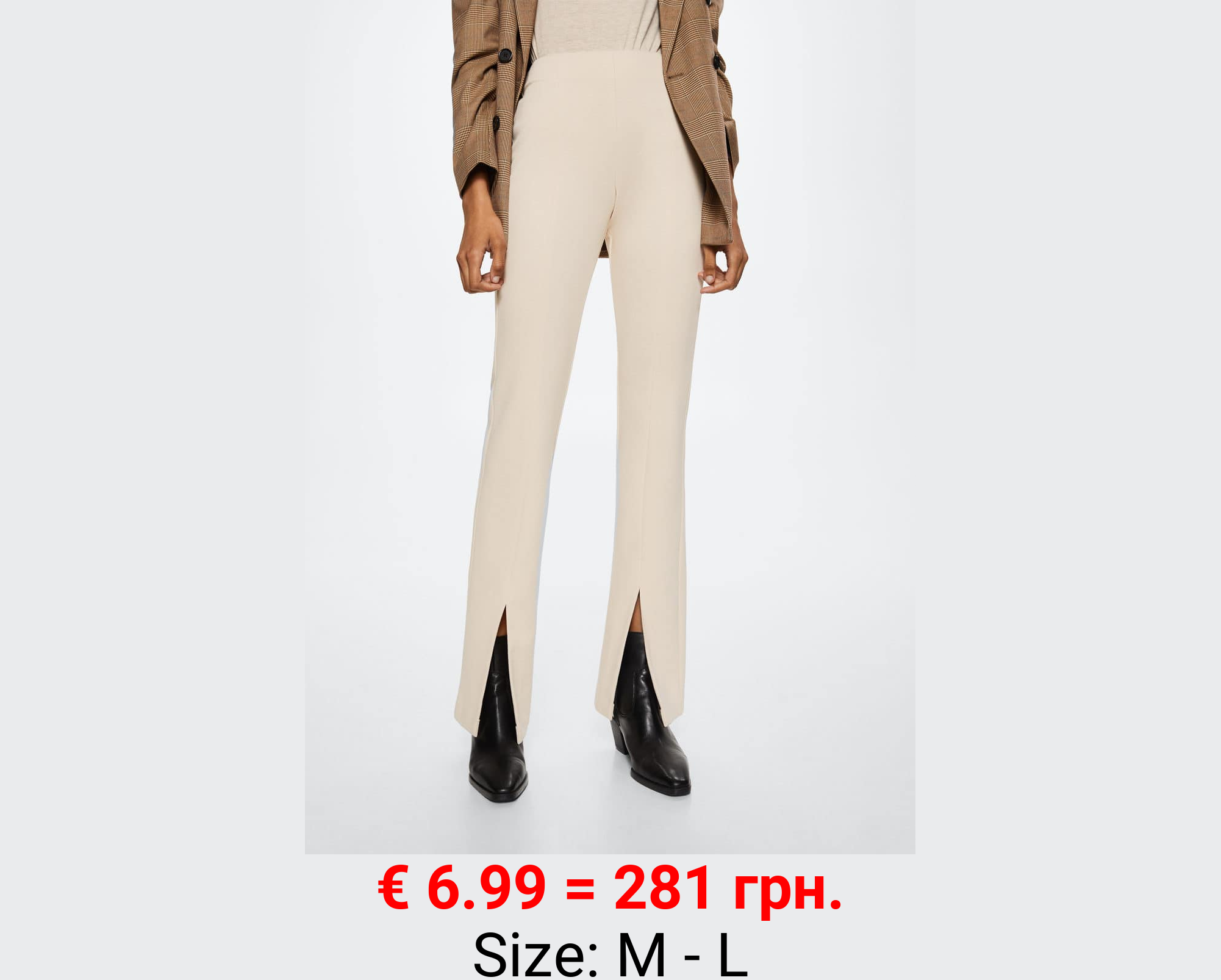 Pantalón aberturas bajo