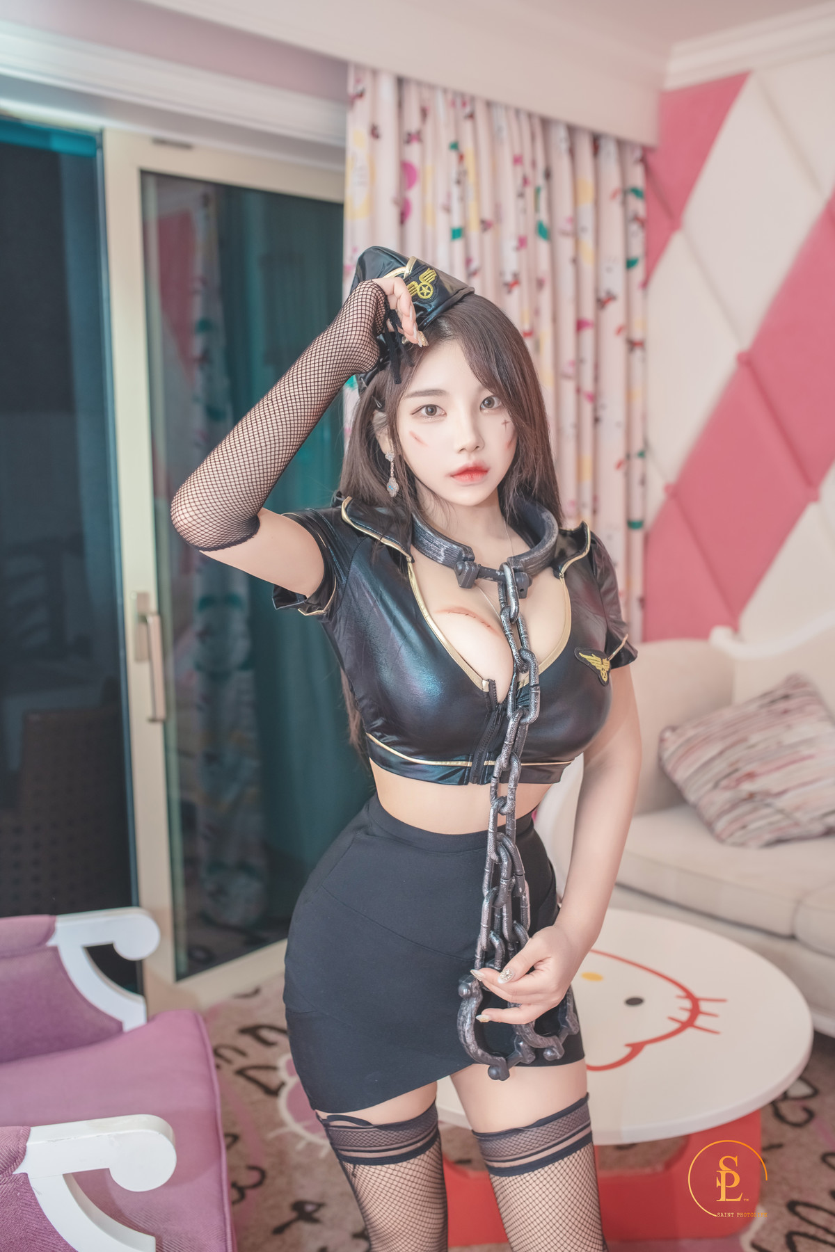 Zzyuri 쮸리, [SAINT Photolife] Pink Halloween 53