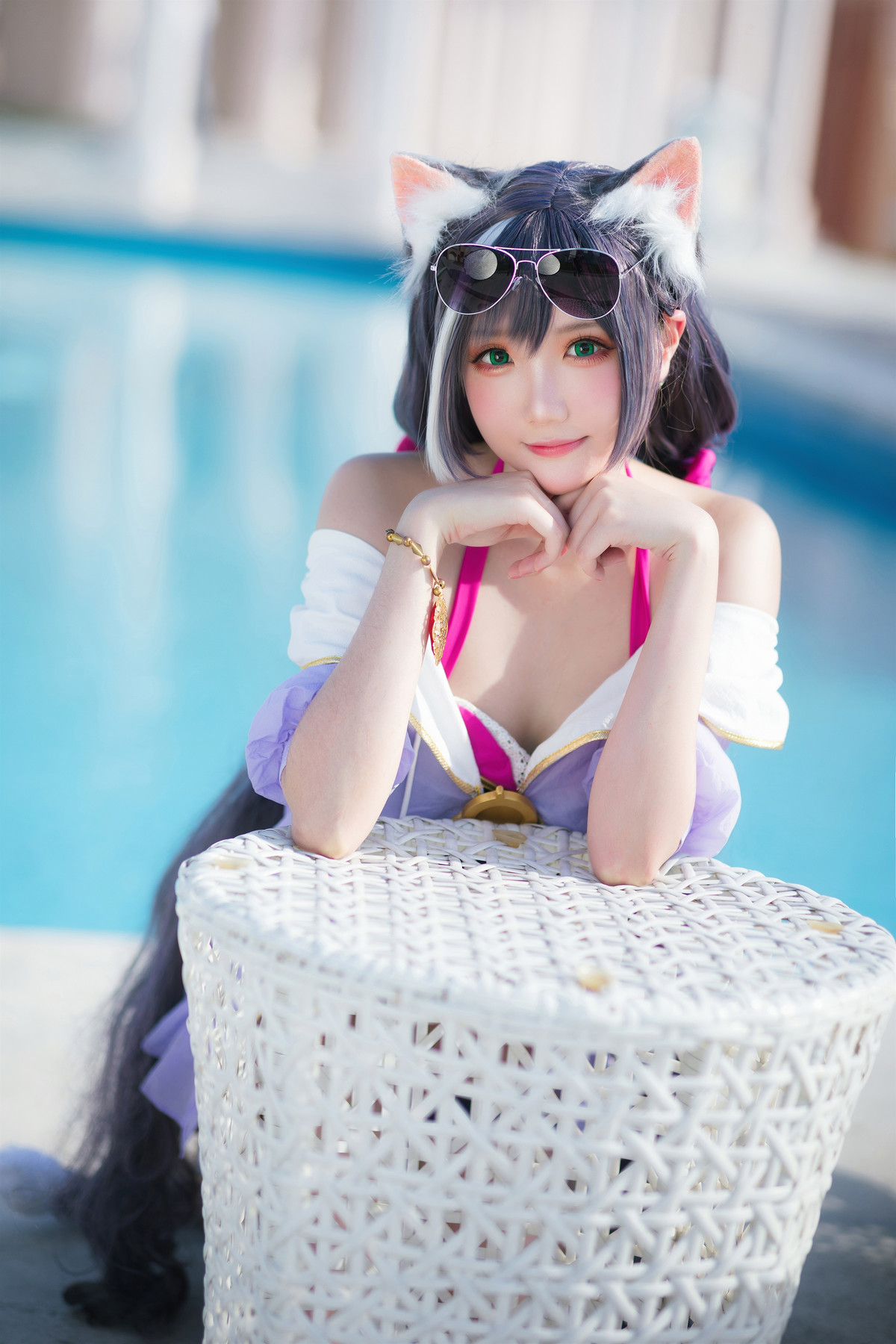 Cosplay 瓜希酱 公主连结 凯露夏日 Kyaru 11