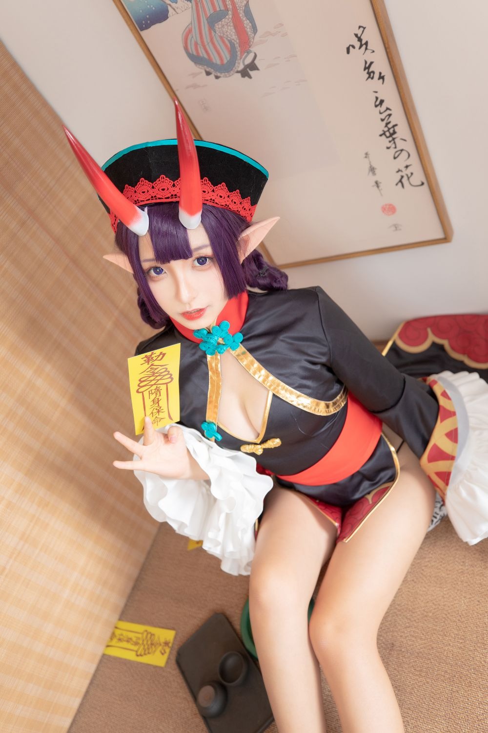 神乐坂真冬-《果実の酒気》酒吞cos[150P3V] 1
