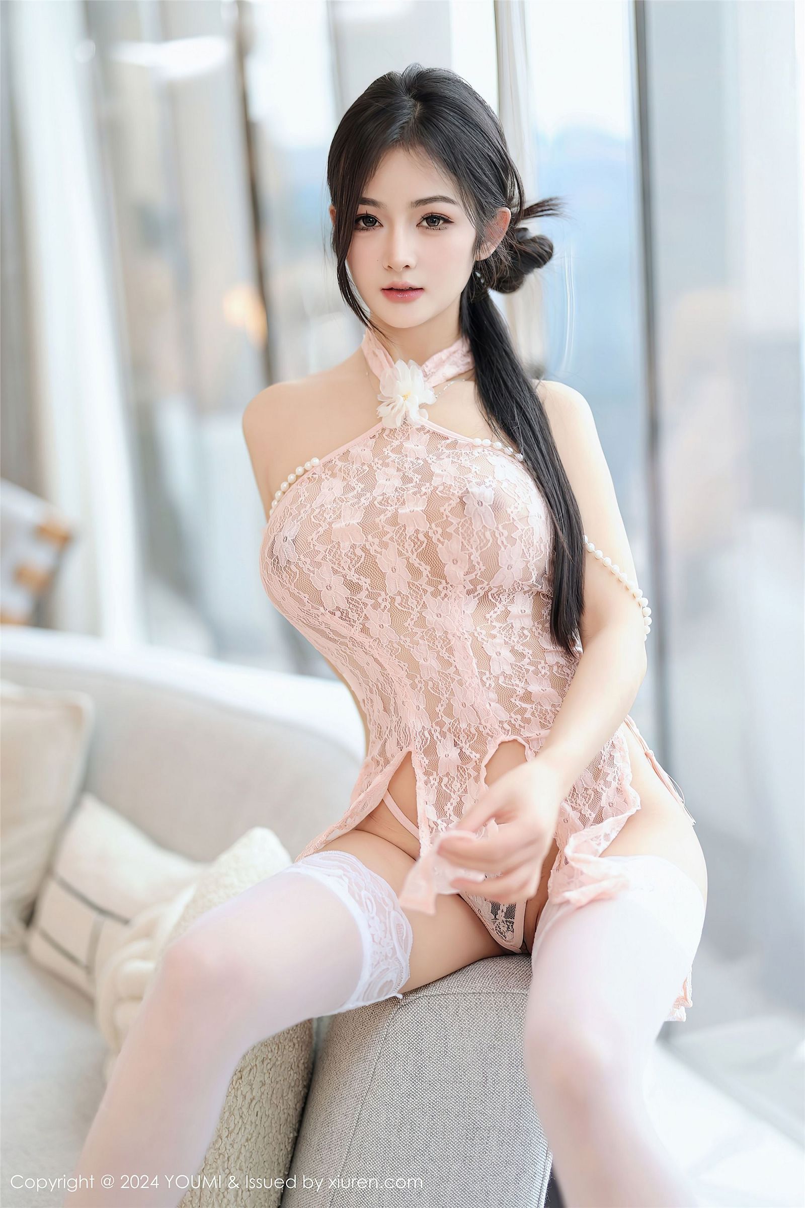 图片[2]-[YouMi尤蜜荟] 2024.03.29 NO.1045 小茶茶tea-六色网