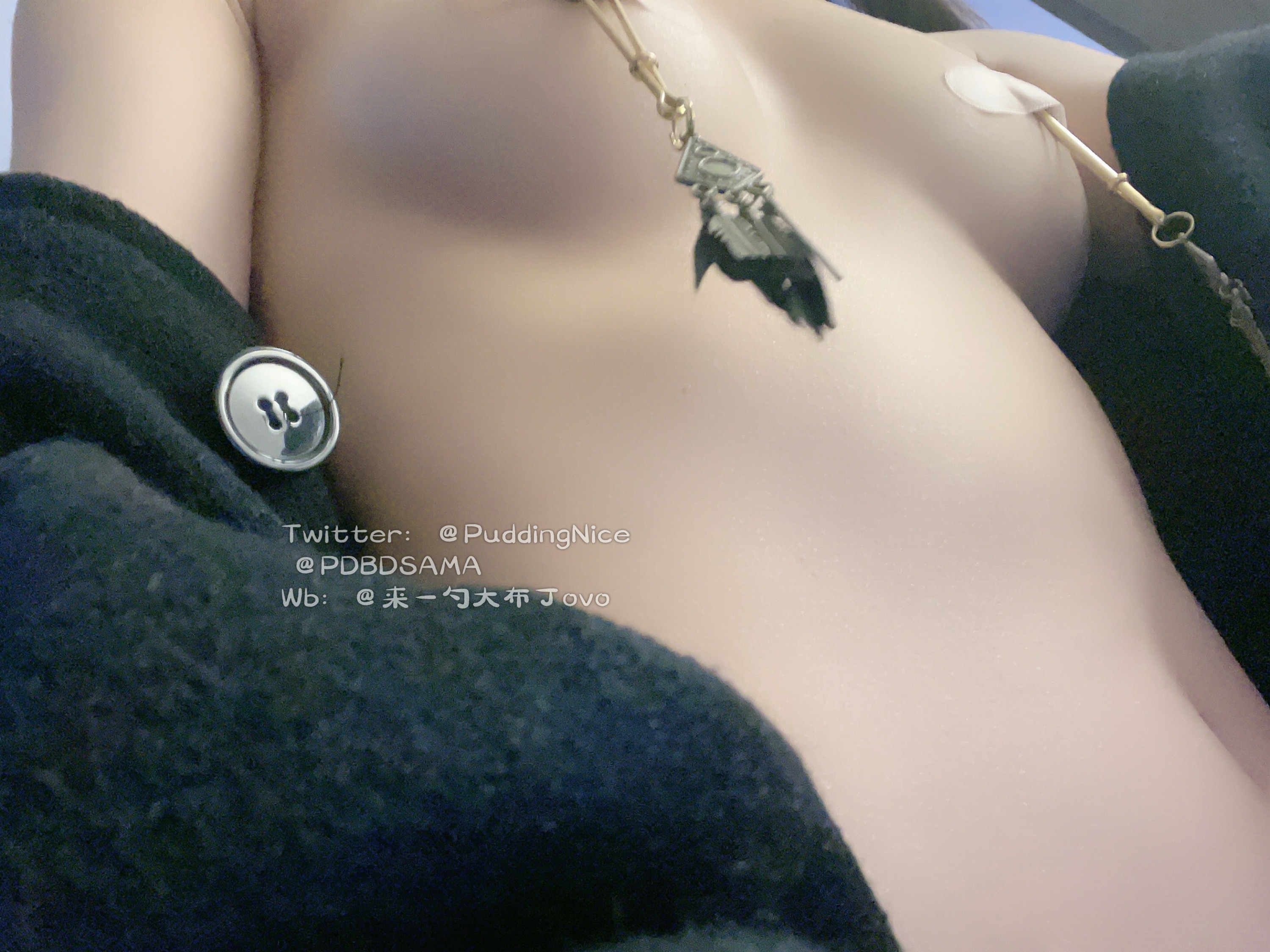 布丁大法 黑色毛衣[23P1V-143M] 12