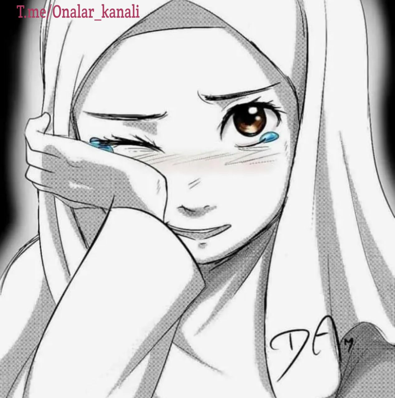 Мусульманские плачет. Мусульманка рисунок. Девушка в хиджабе рисунок.
