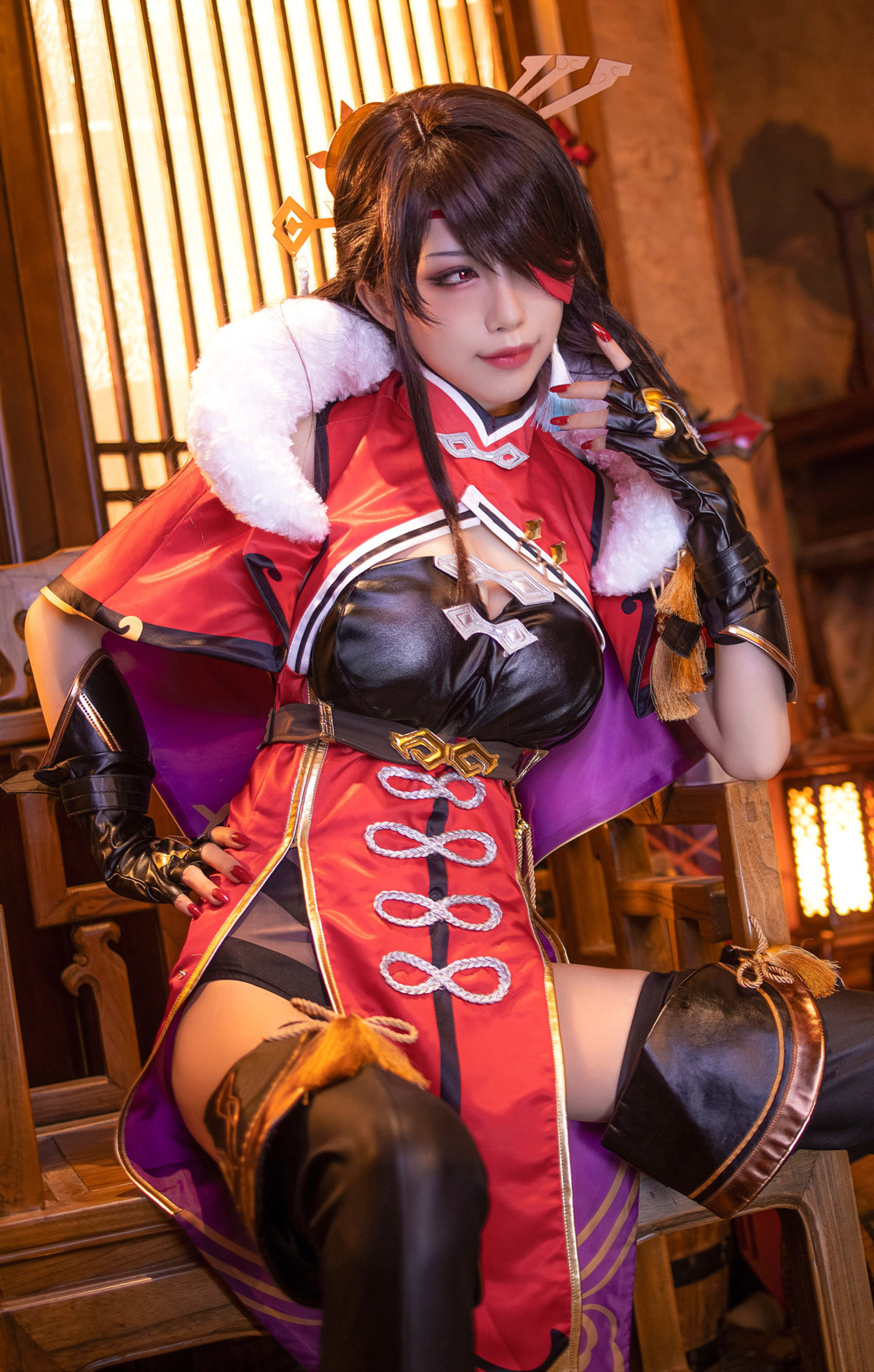 Cosplay 水淼Aqua 北斗凝光 Set.01 3