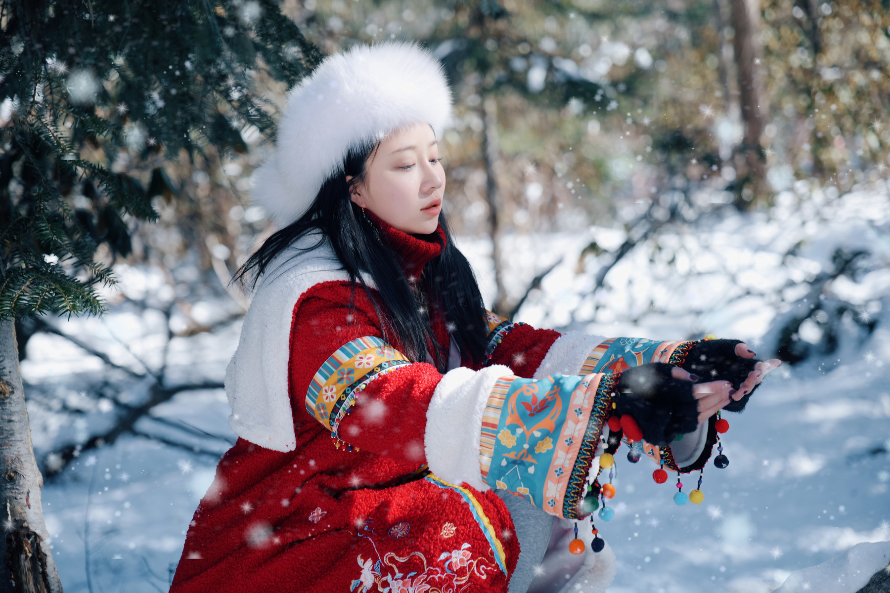 Cosplay 年年Nnian 吉祥雪兆丰年 9