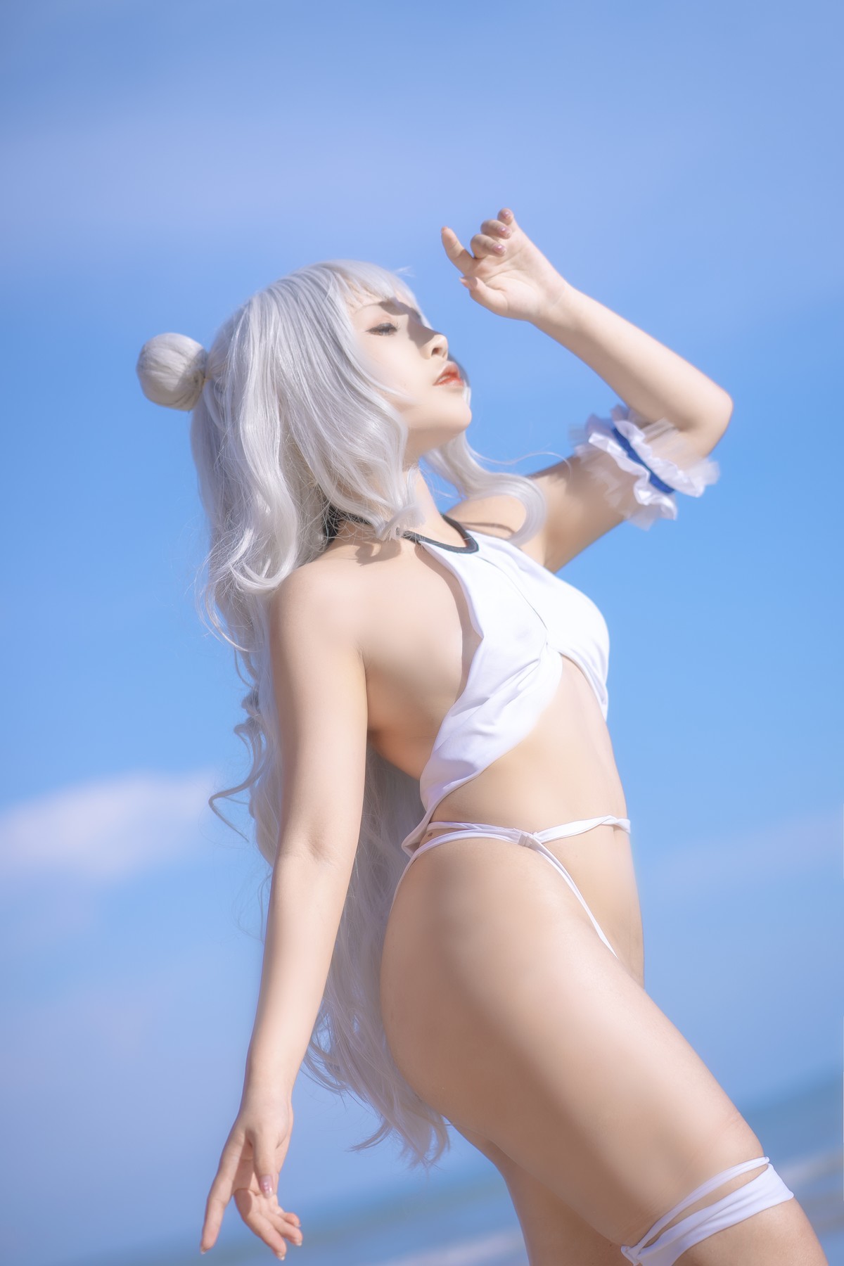 Sayo Momo Cosplay 恶毒 ル・マラン Le Malin bikini 13