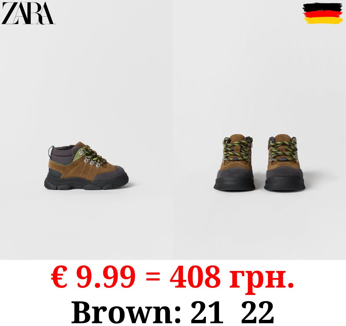 BABY/ LEATHER MOUNTAIN BOOTS