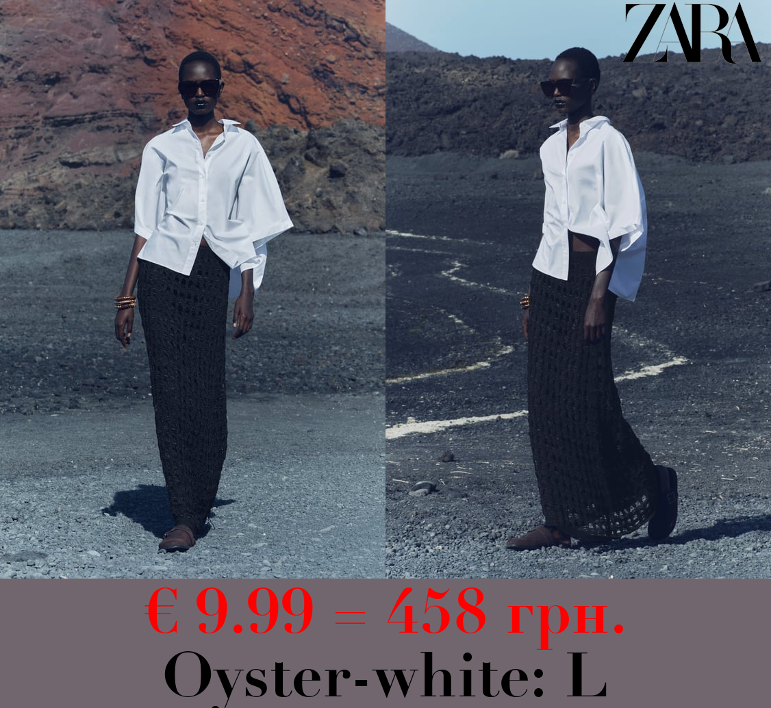 ZW COLLECTION POPLIN SHIRT