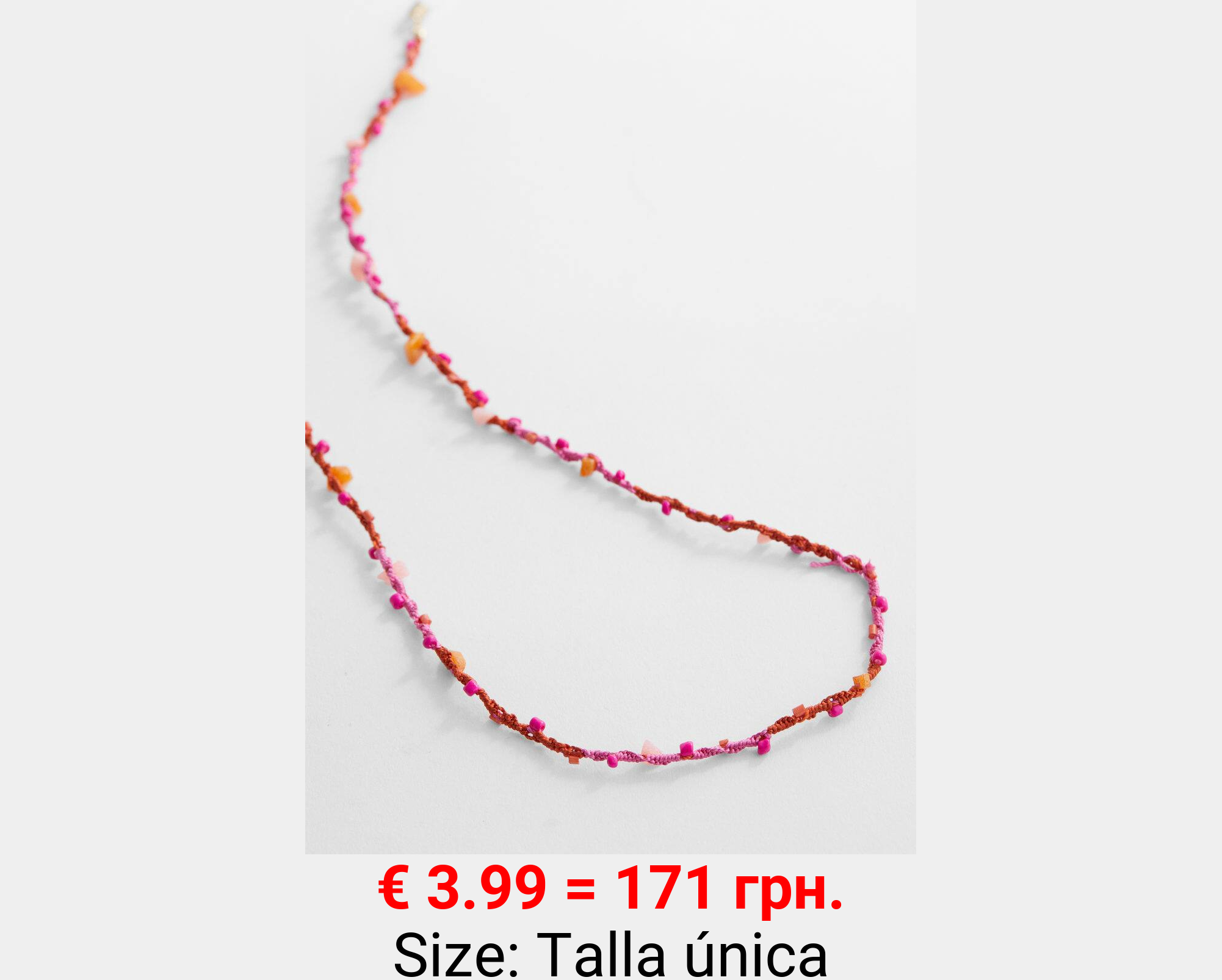 Cadena gafas piedras