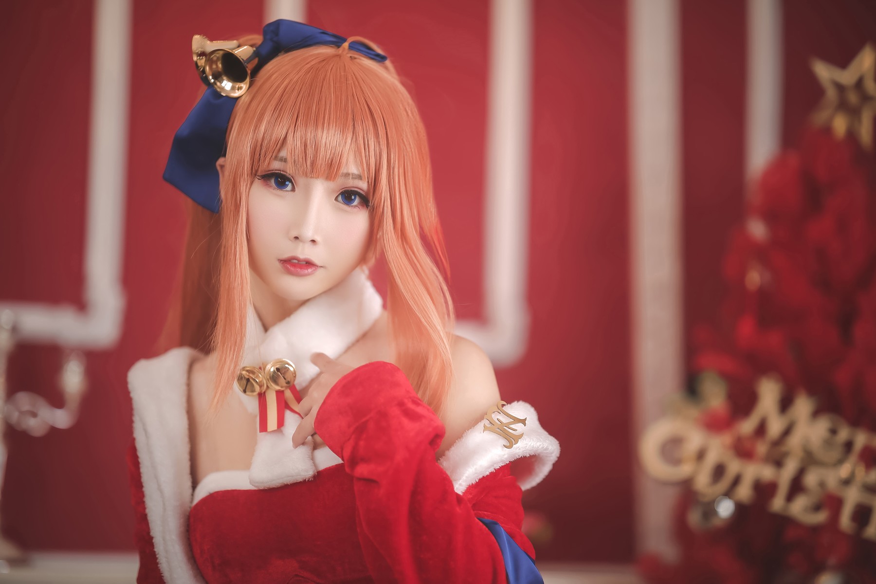 Cosplay 面饼仙儿 FAL圣诞 12