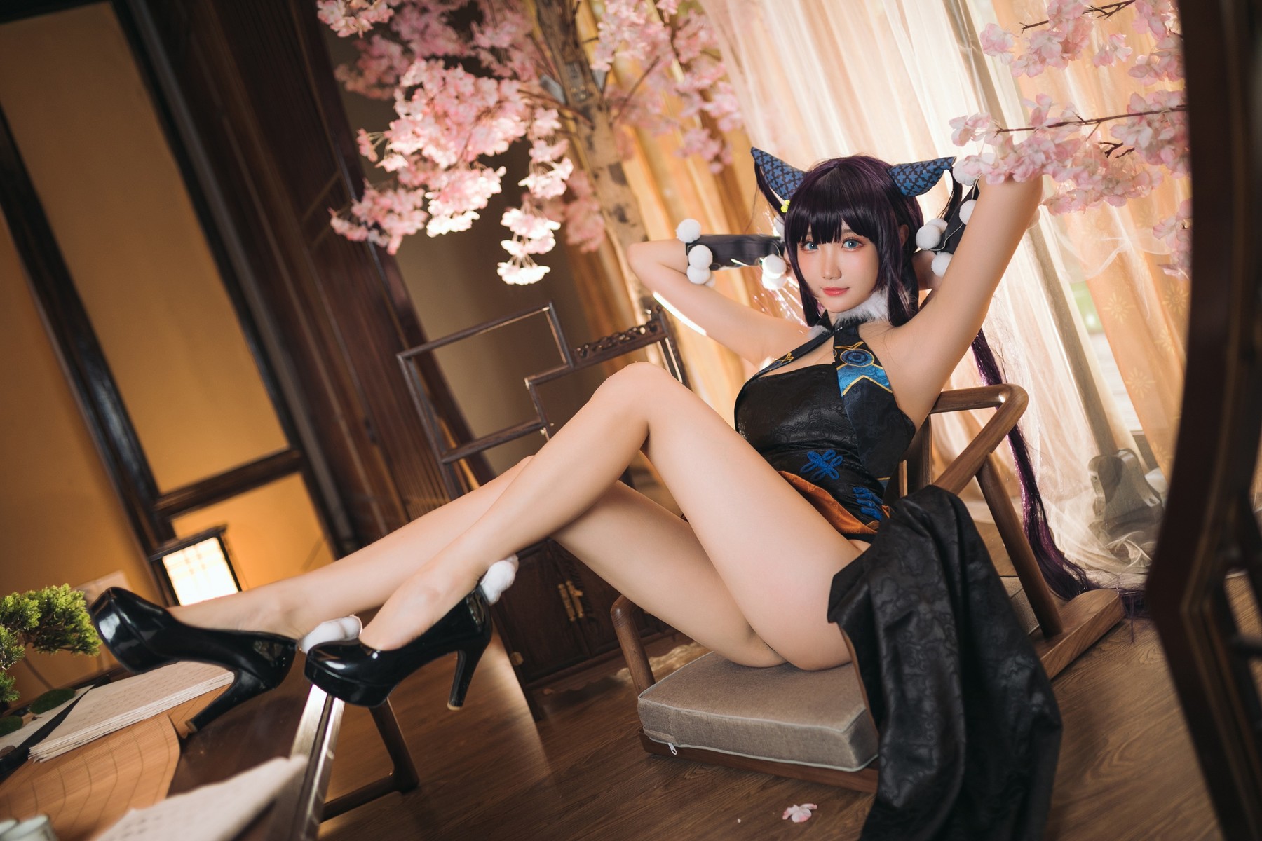 Cosplay 瓜希酱 杨贵妃 26