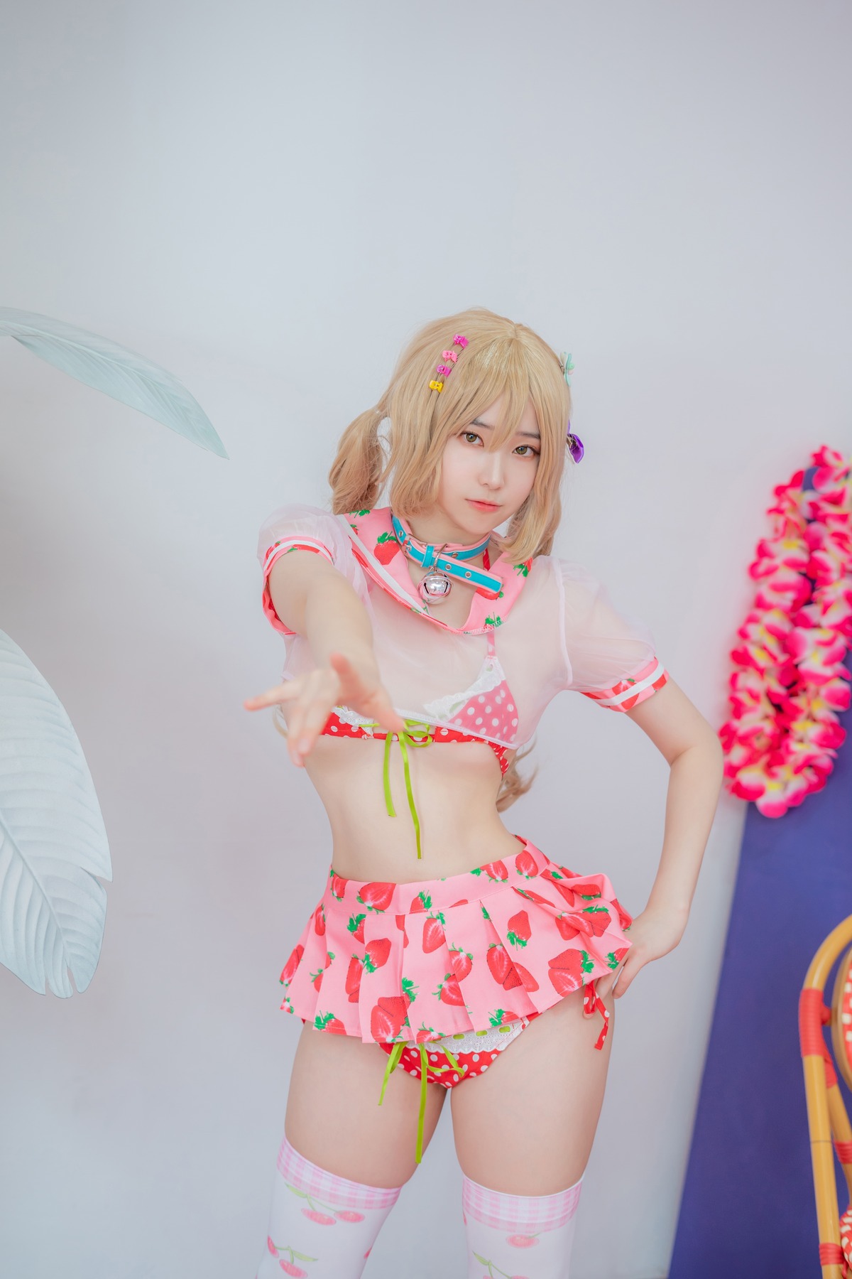 Bambi 밤비, [CreamSoda] Over knee socks Set.01 3