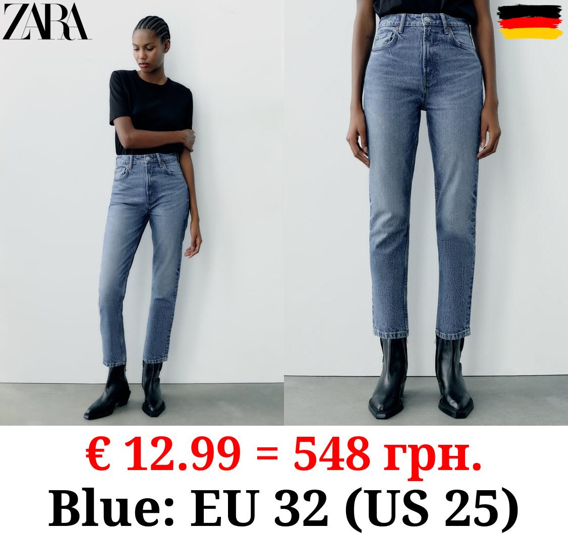 TRF MOM FIT HIGH-WAIST JEANS