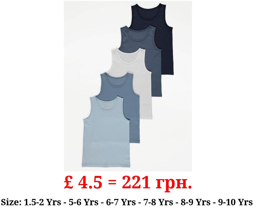 Blue Vests 5 Pack