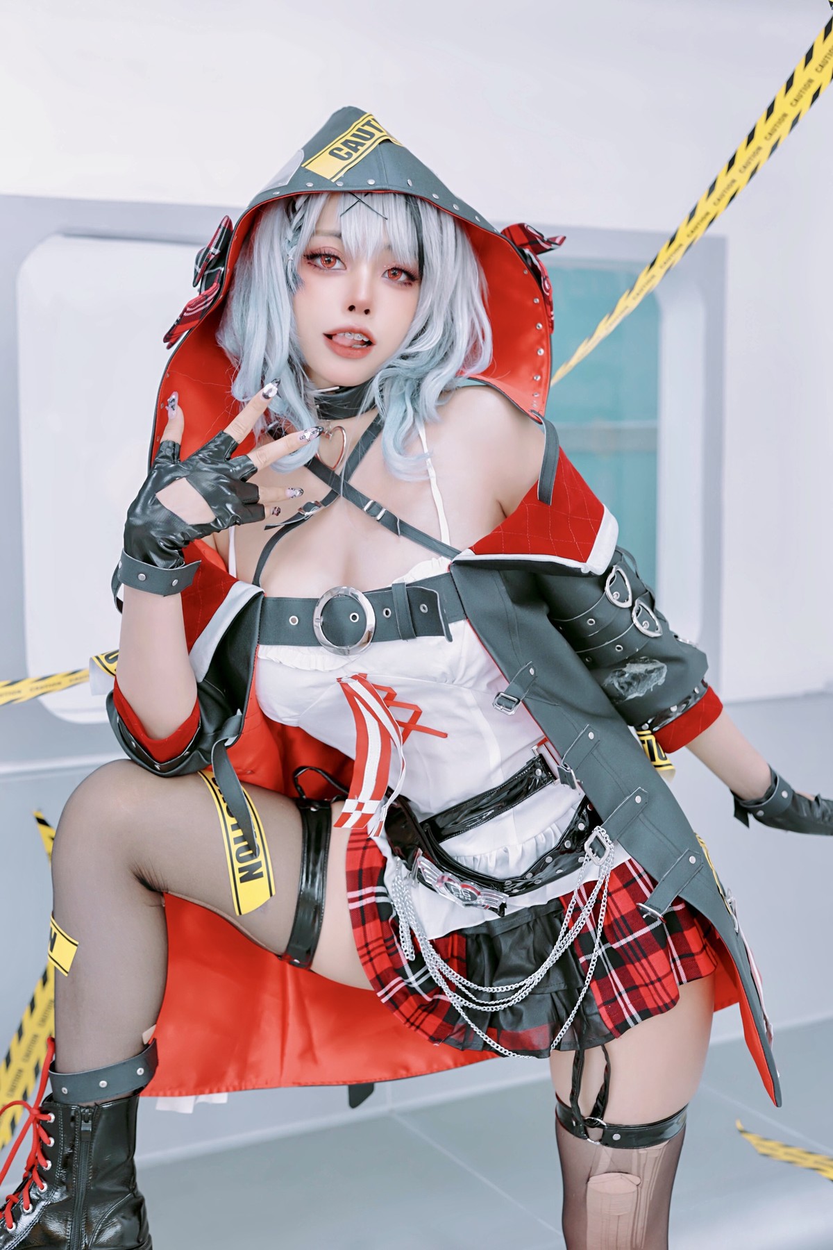 Cosplay 萝莉Byoru 沙花叉クロヱ Sakamata Chloe 9