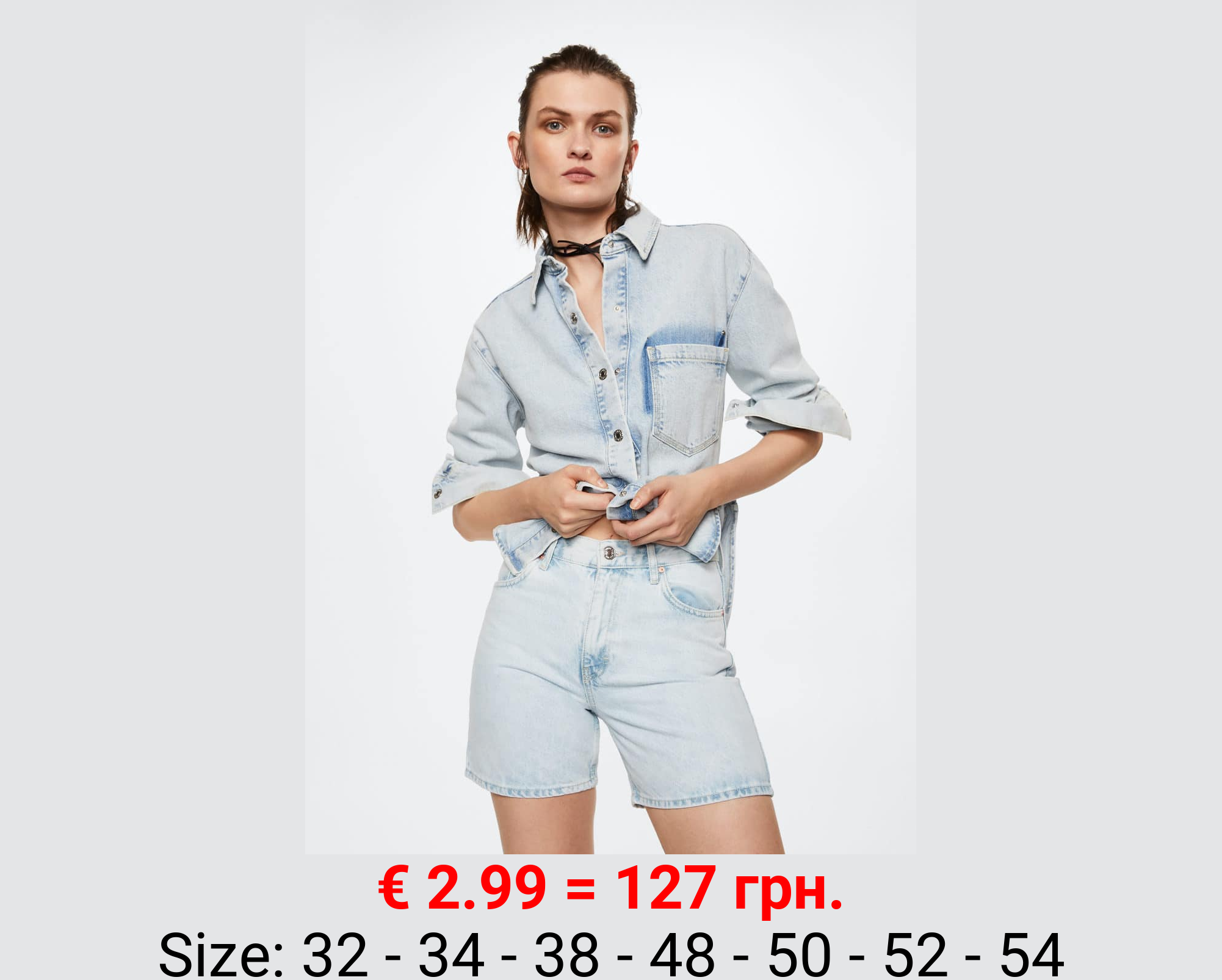 Short vaquero recto