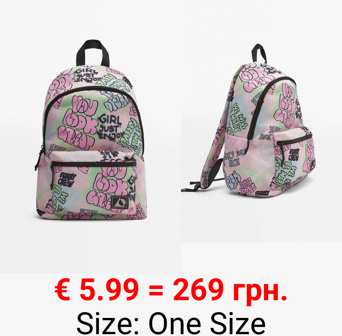 Graffiti backpack