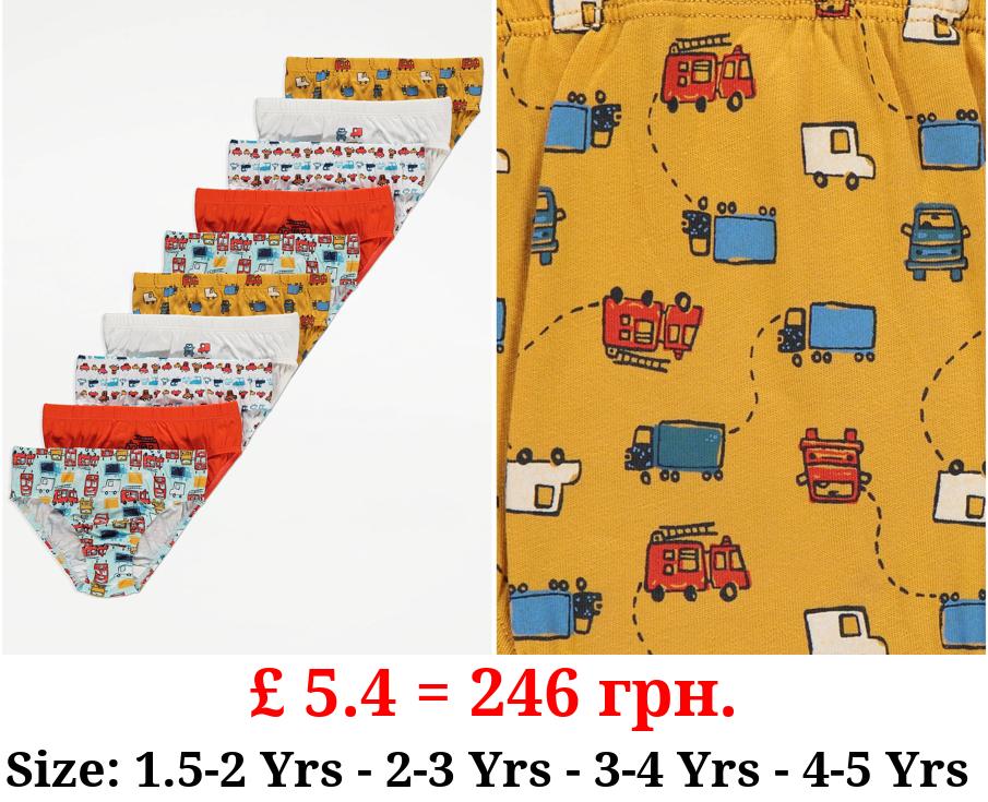 Bright Car Briefs 10 Pack