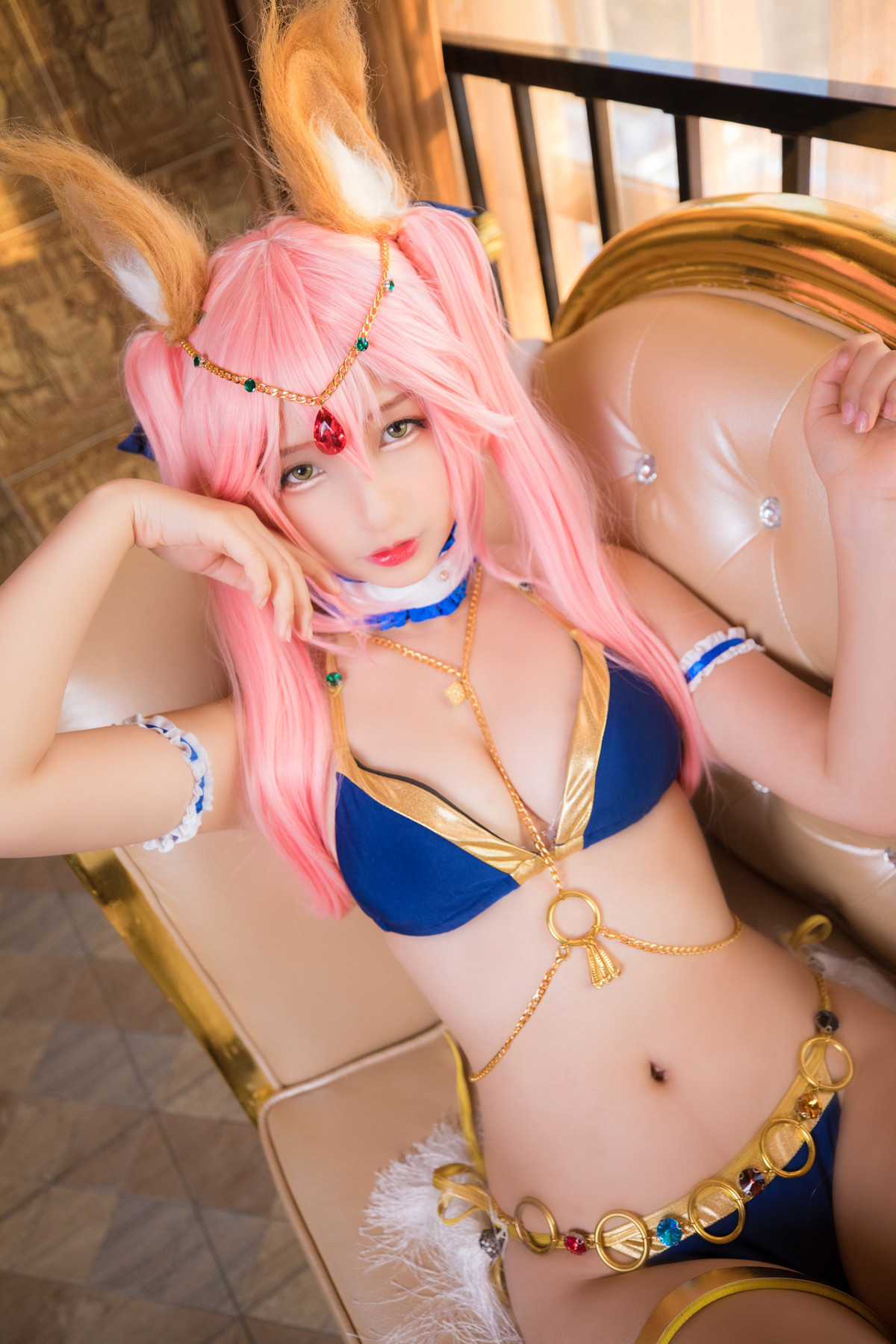 Cosplay 神楽坂真冬 玉藻前舞娘 Mysterious Love 32