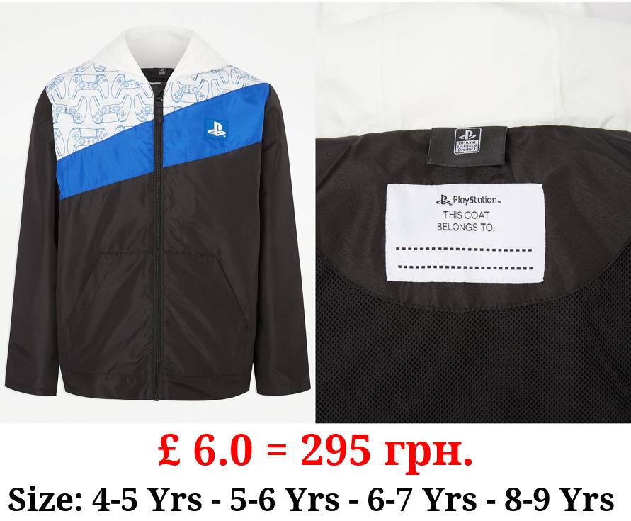 PlayStation Black Lightweight Jacket