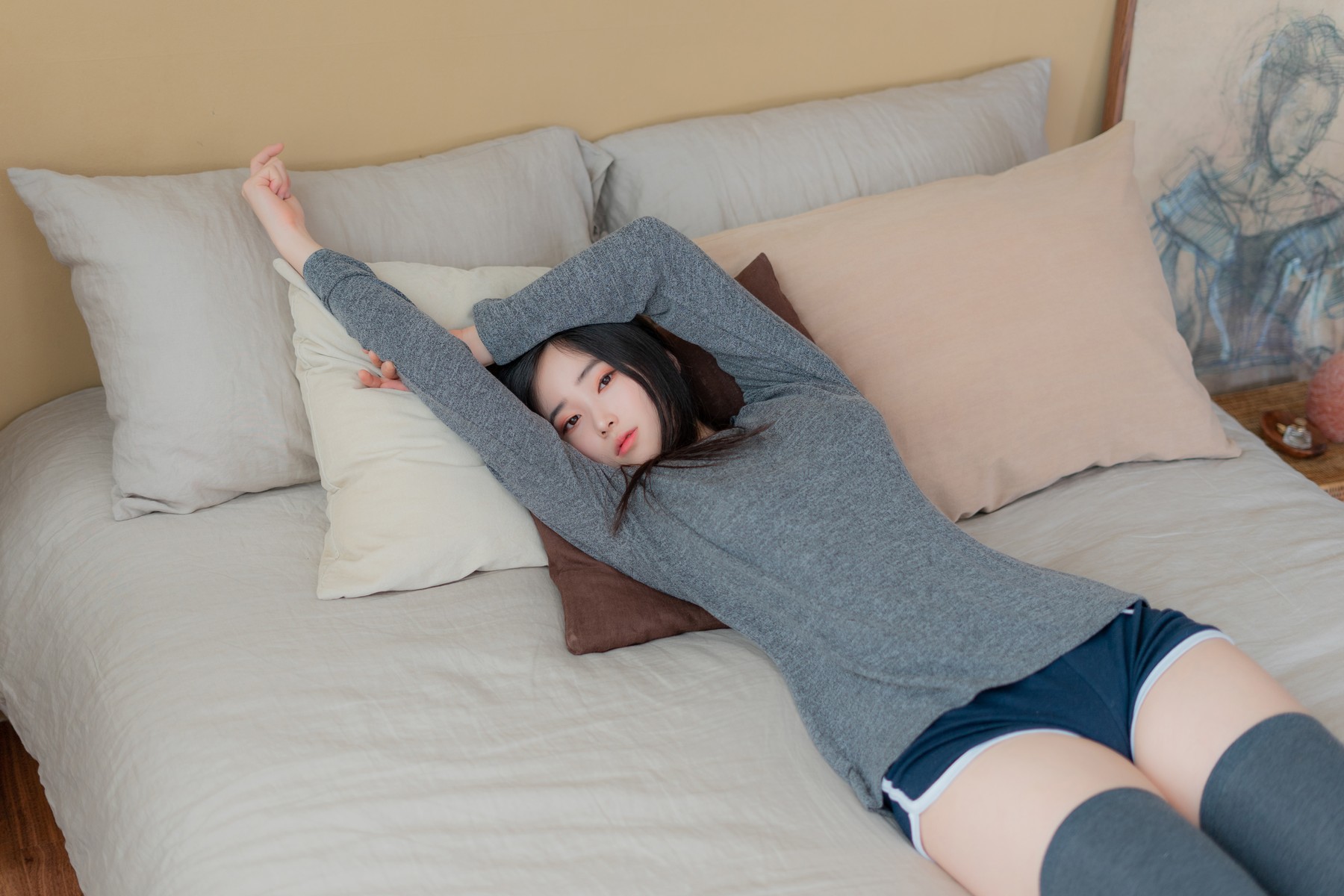 Bambi 밤비, [CreamSoda] Over knee socks Set.02 10
