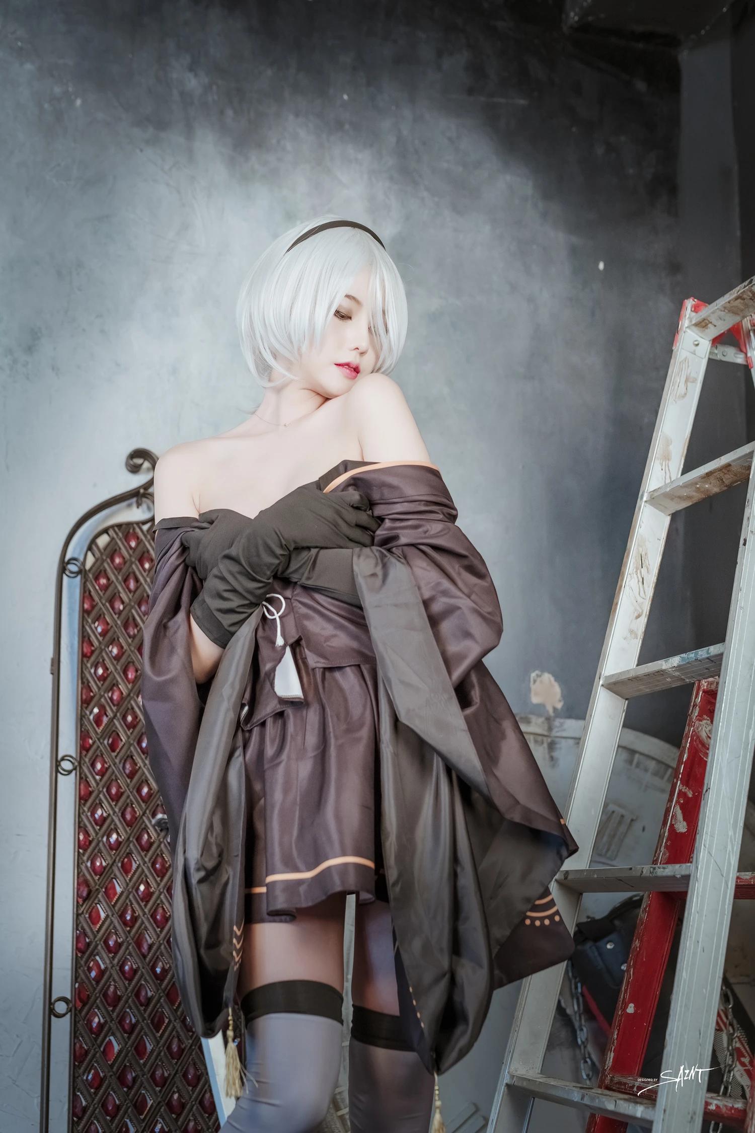 Yuna 유나, [SAINT Photolife] Nier Automata 2B 7