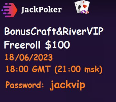 Bonuscraft 100 plo password