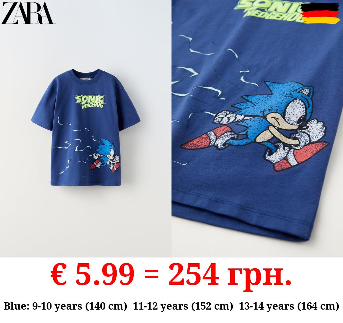 SONIC © SEGA NEON T-SHIRT