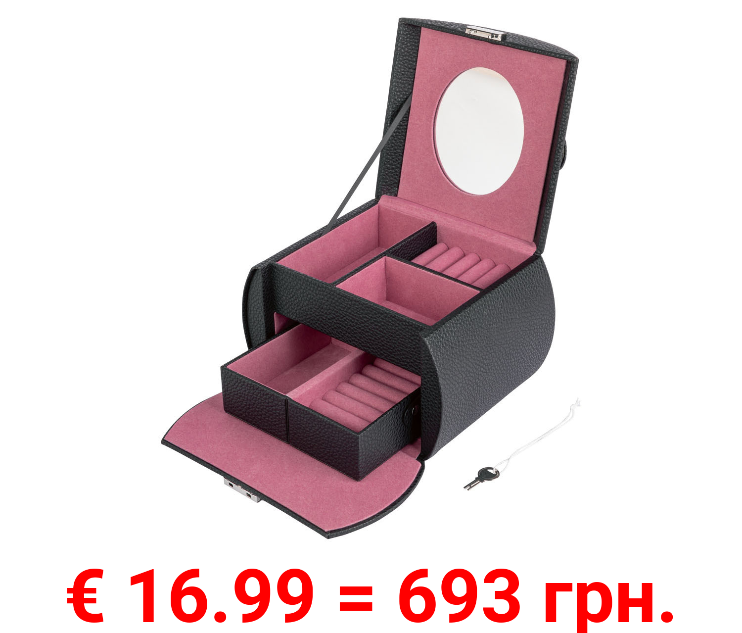esmara® Schmuckkoffer, mit herausnehmbarem Element