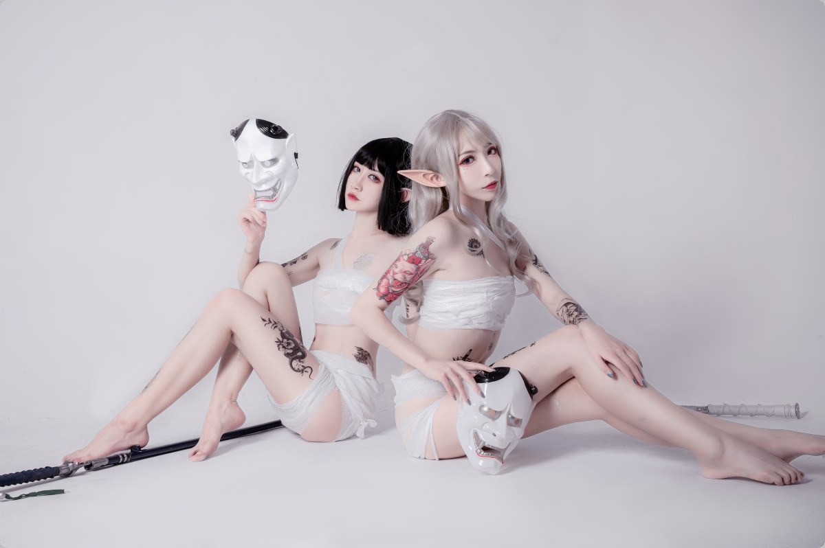 [Cos]阮邑Fairy - 绑带和武士[41P] 25