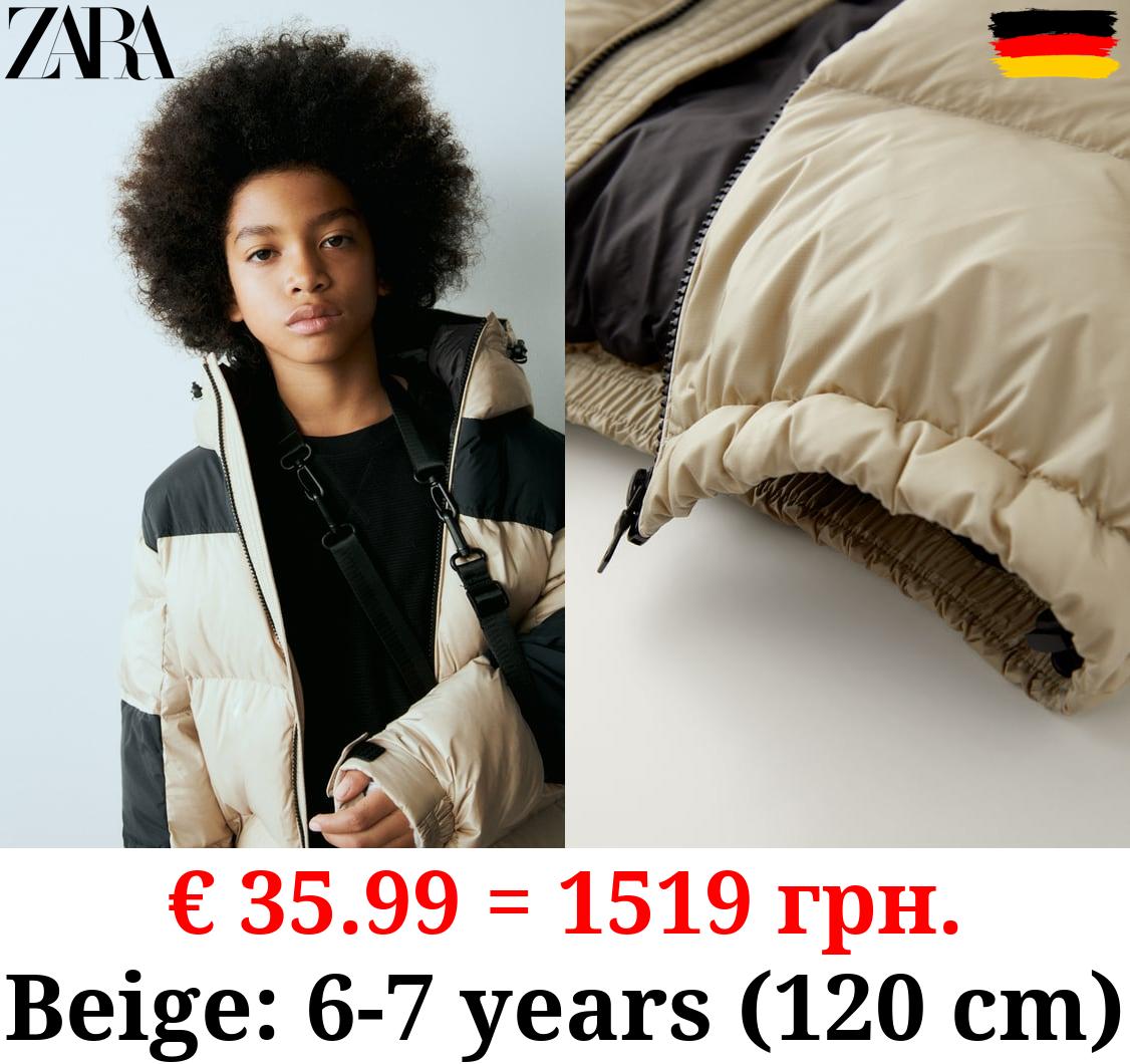 OVERSIZE FEATHER AND DOWN JACKET