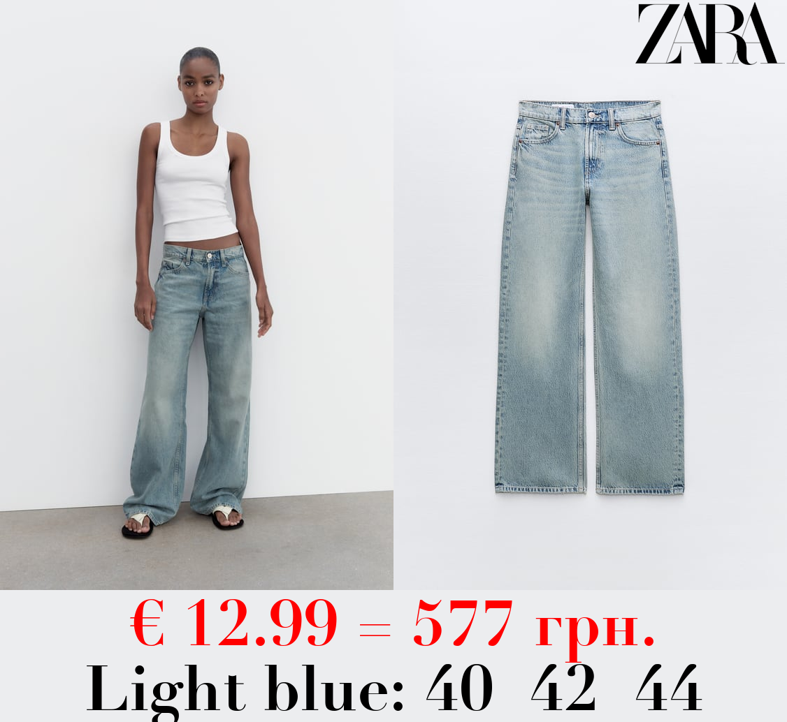 TRF RELAXED FIT MID-RISE JEANS