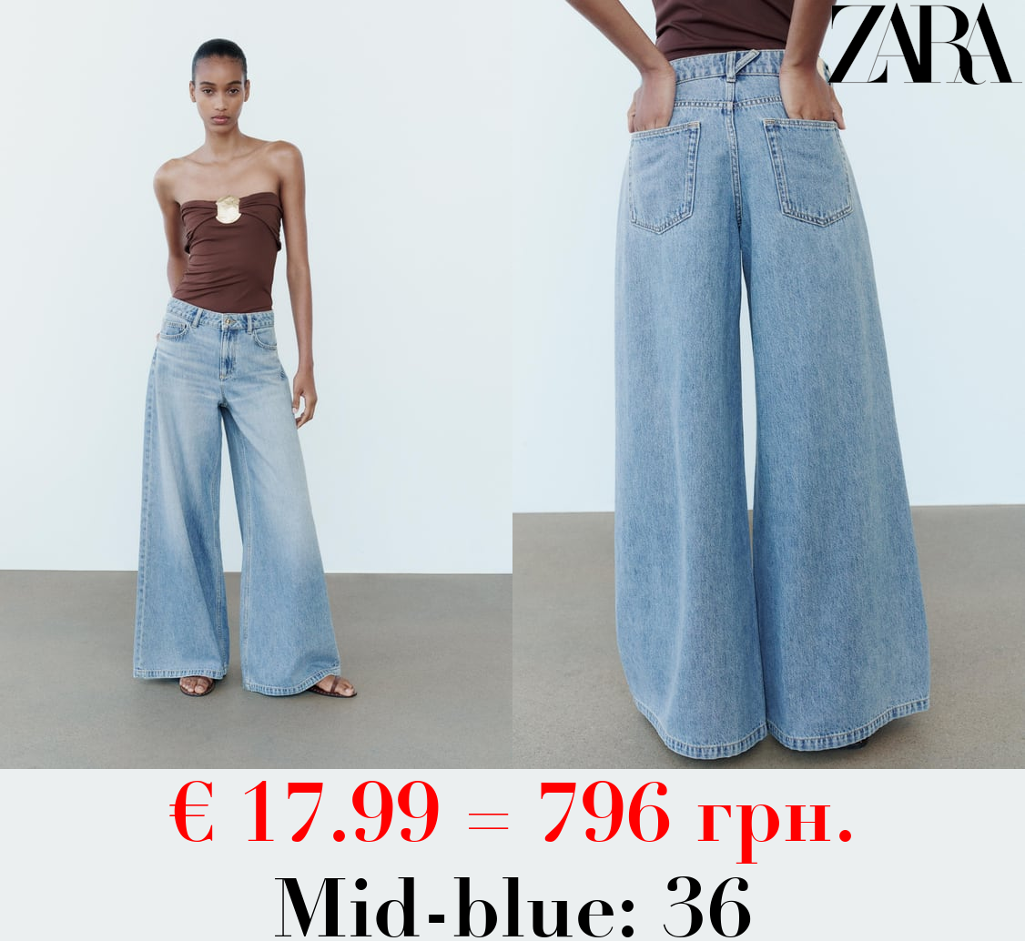 Z1975 MID-RISE PALAZZO JEANS